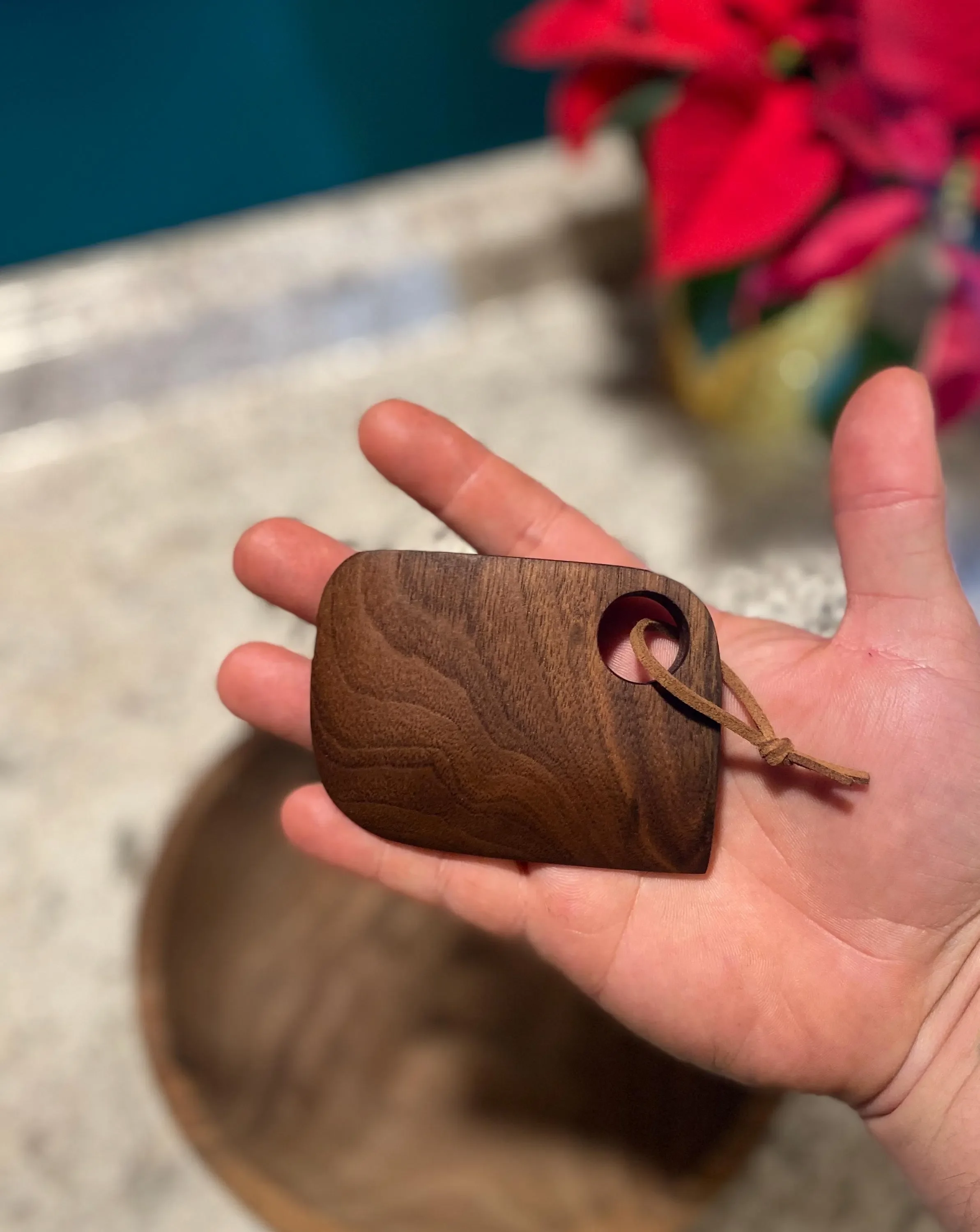 Mini Walnut Bowl Scraper
