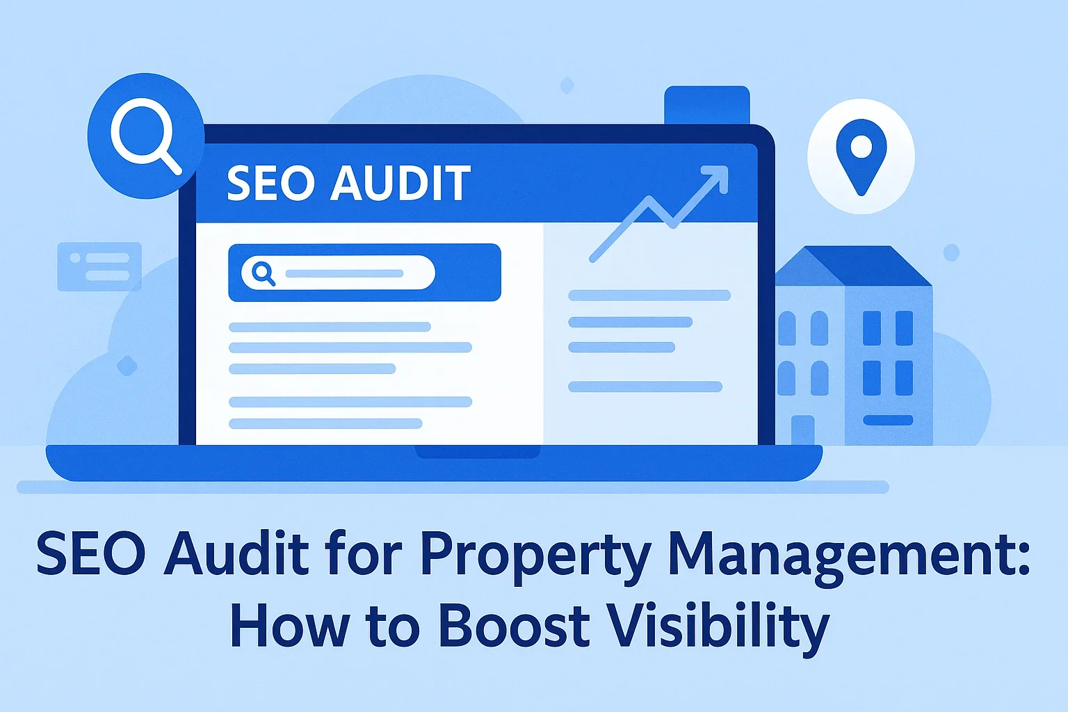 SEO audit guide for property managers to improve search visibility and online presence