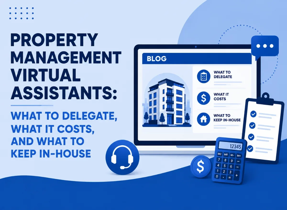 Property Management Virtual Assistants: What to Delegate, What It Costs, and What to Keep In-House