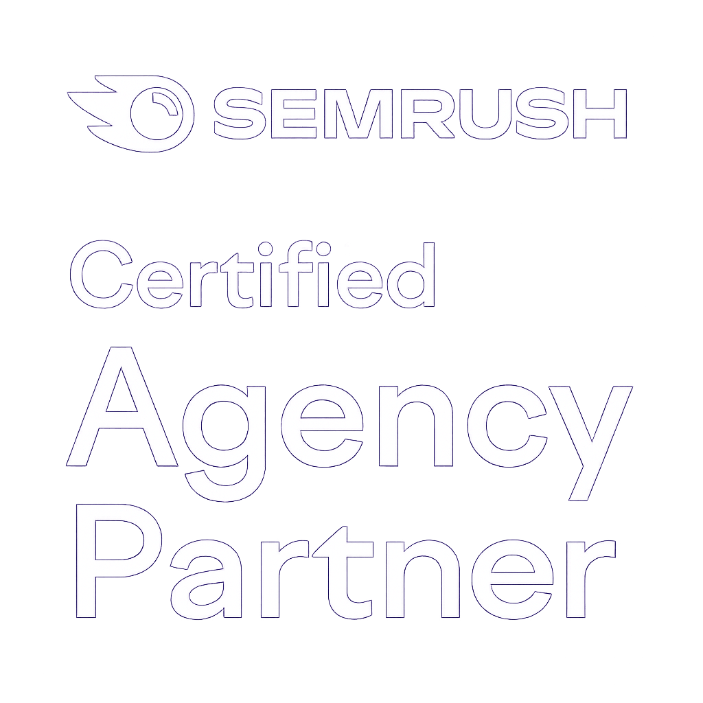 ClearLead Digital is a certified agency partner of semrush