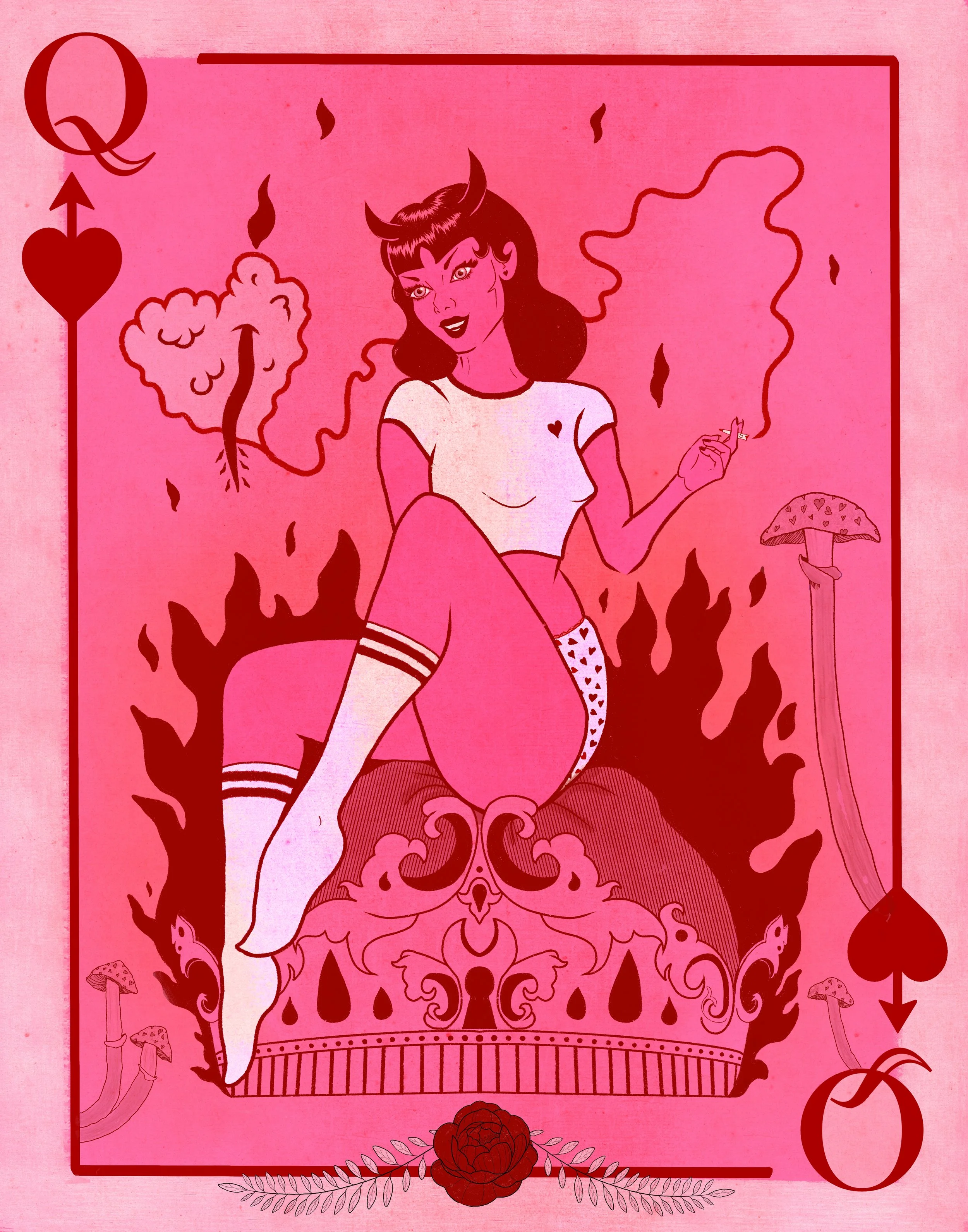 Queen of Burning Hearts