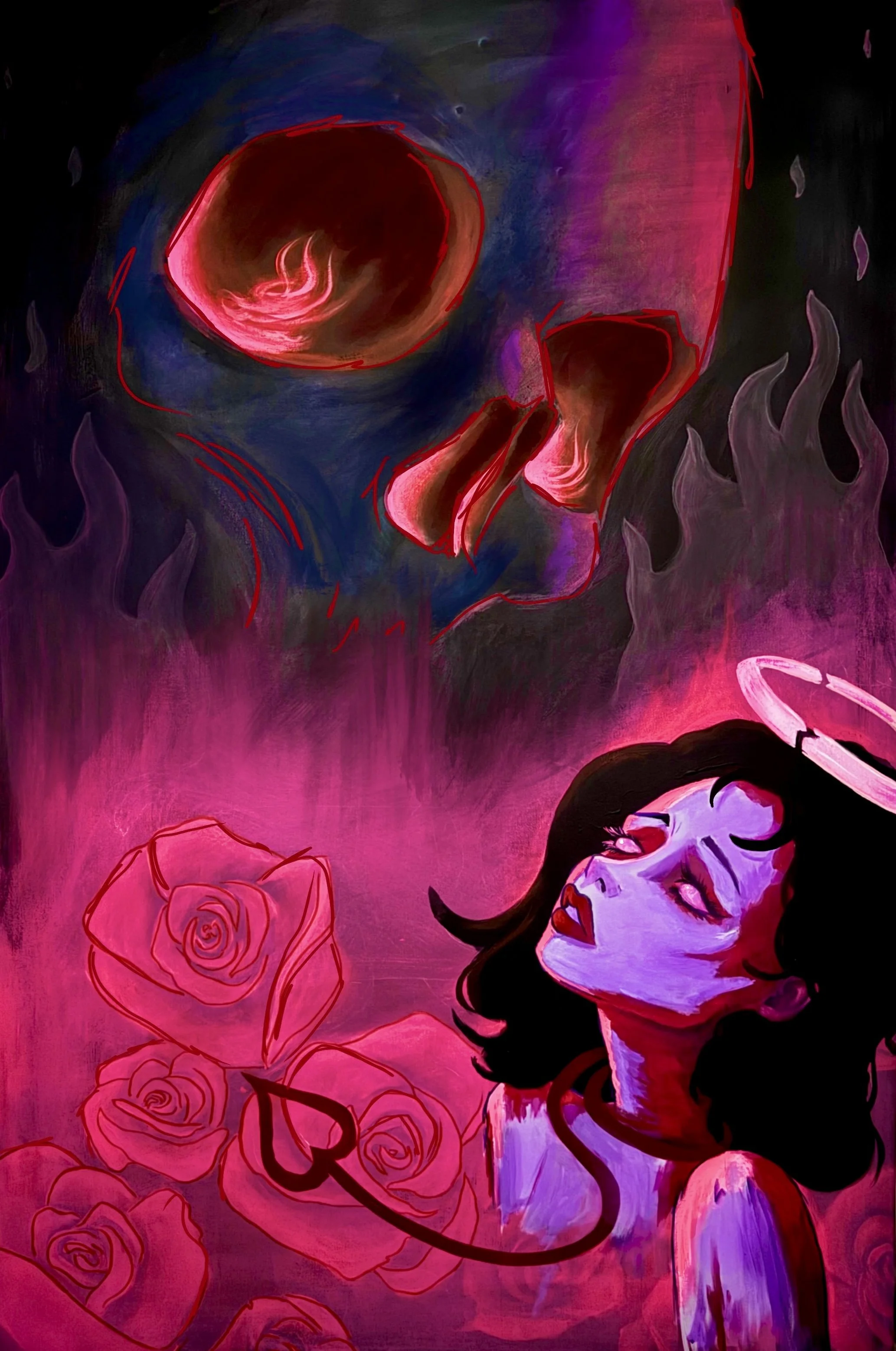 In the Throes of Something Devilish