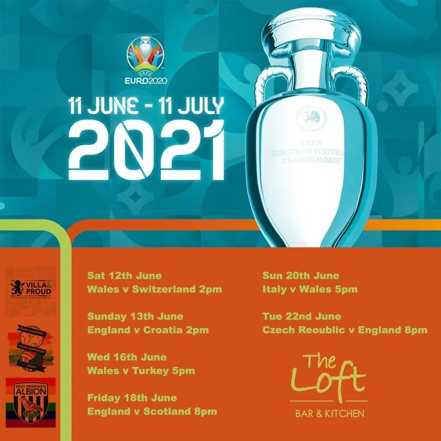 Join us for The Euros!