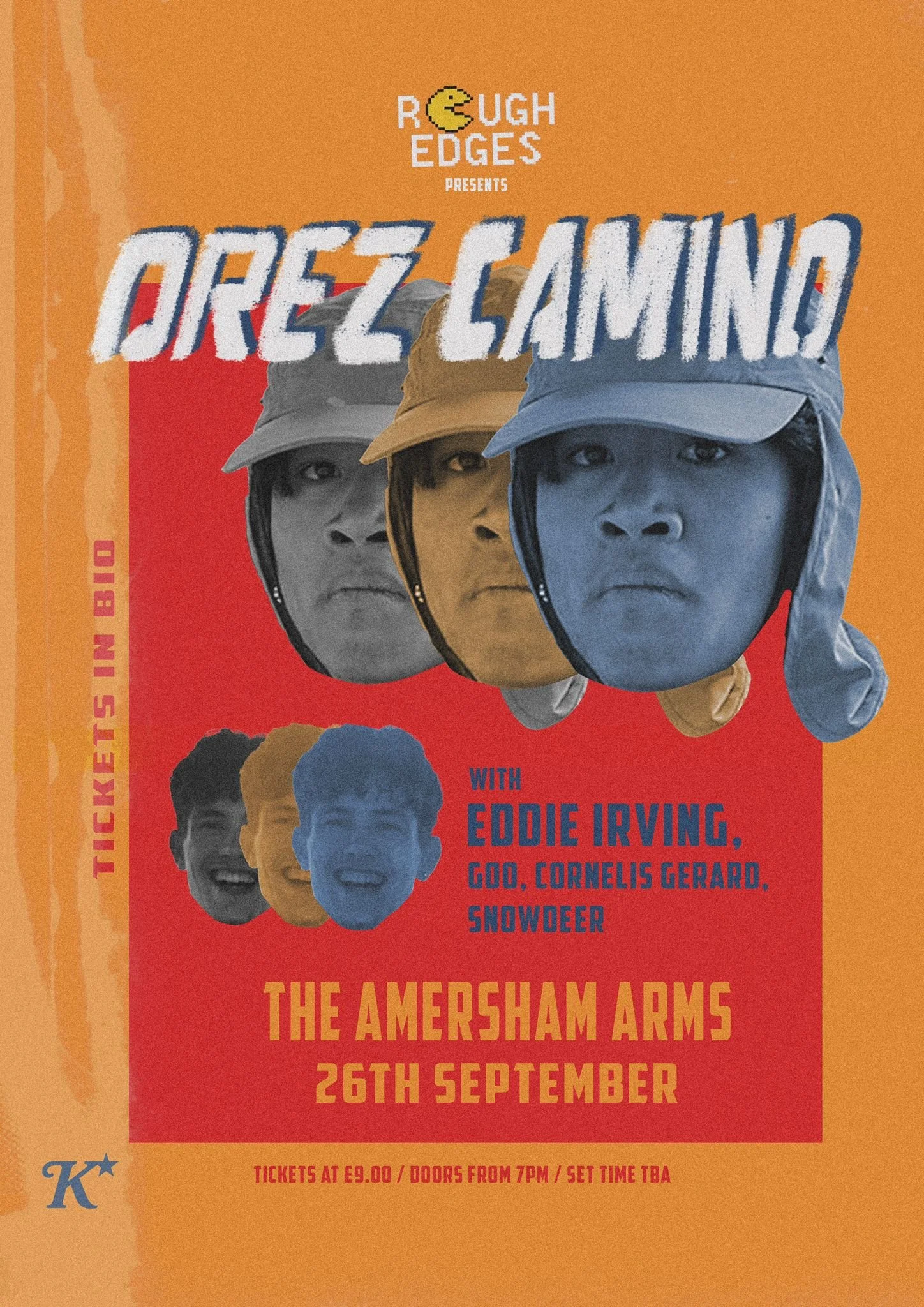 Drez Camino Announces Headline Show at the Amersham Arms