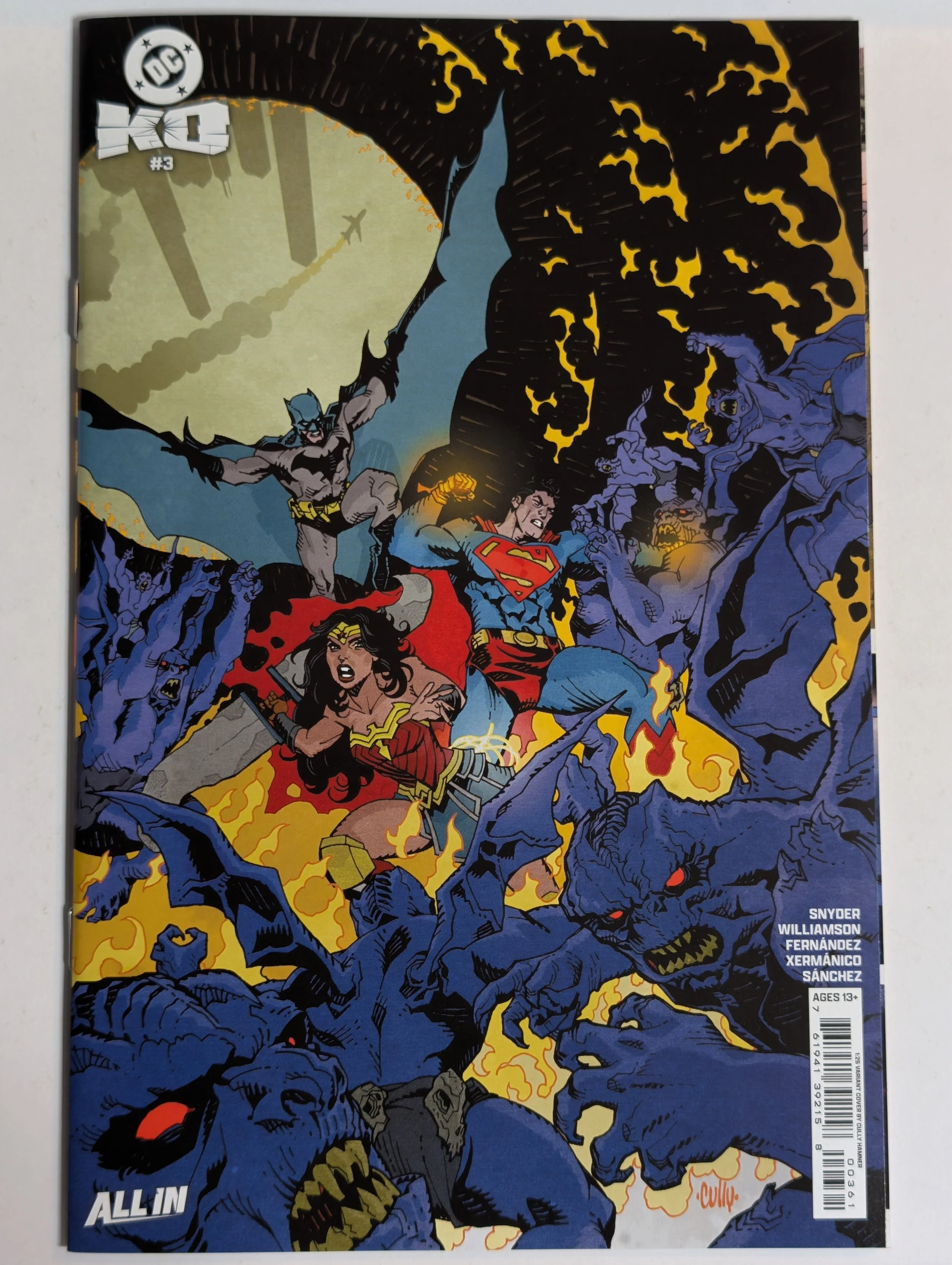 DC K.O. #3 (1st Printing) 1:25 Cully Hamner Variant