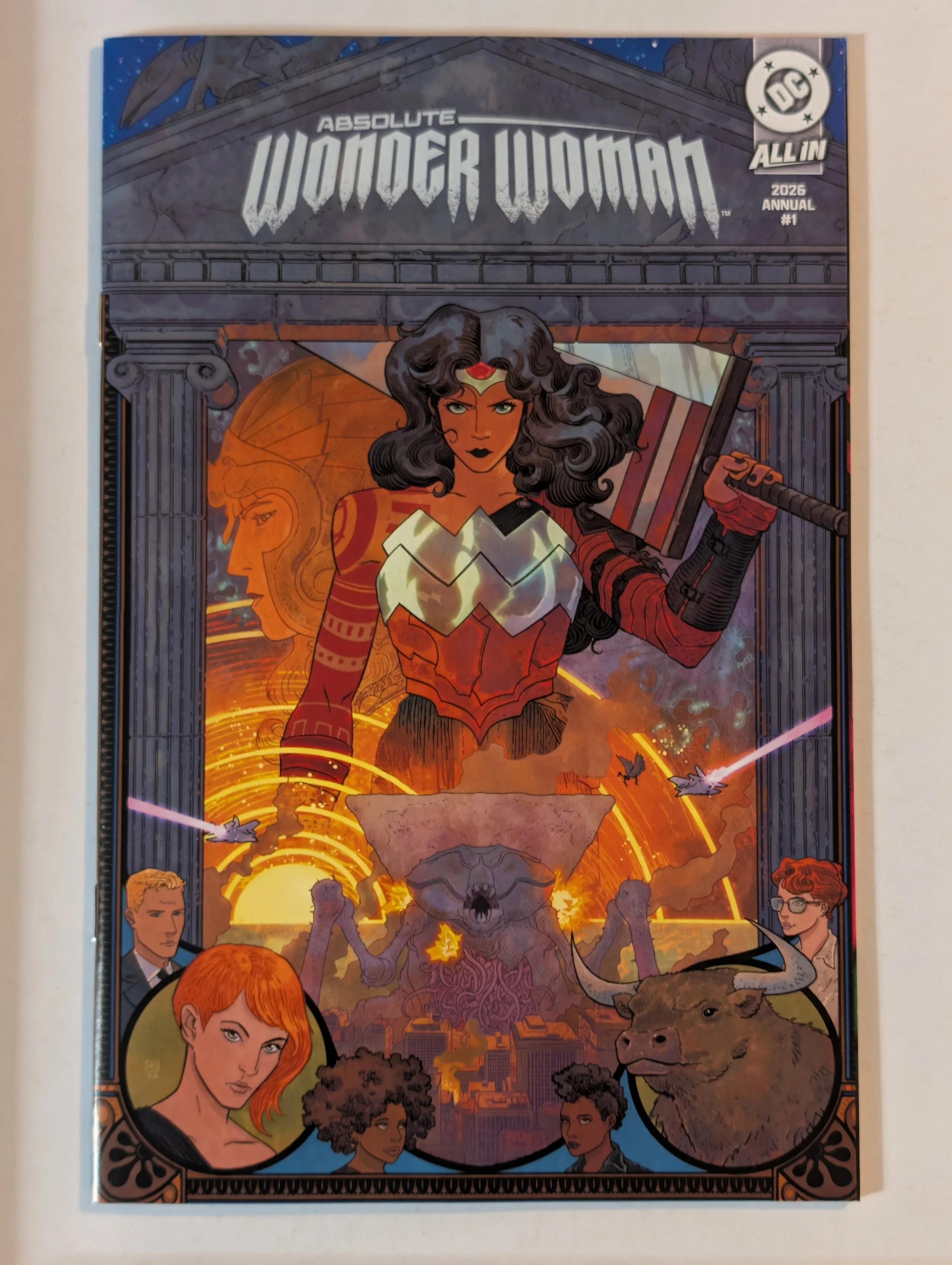 Absolute Wonder Woman 2026 Annual #1 (1st Printing) Hayden Sherman Wraparound Variant