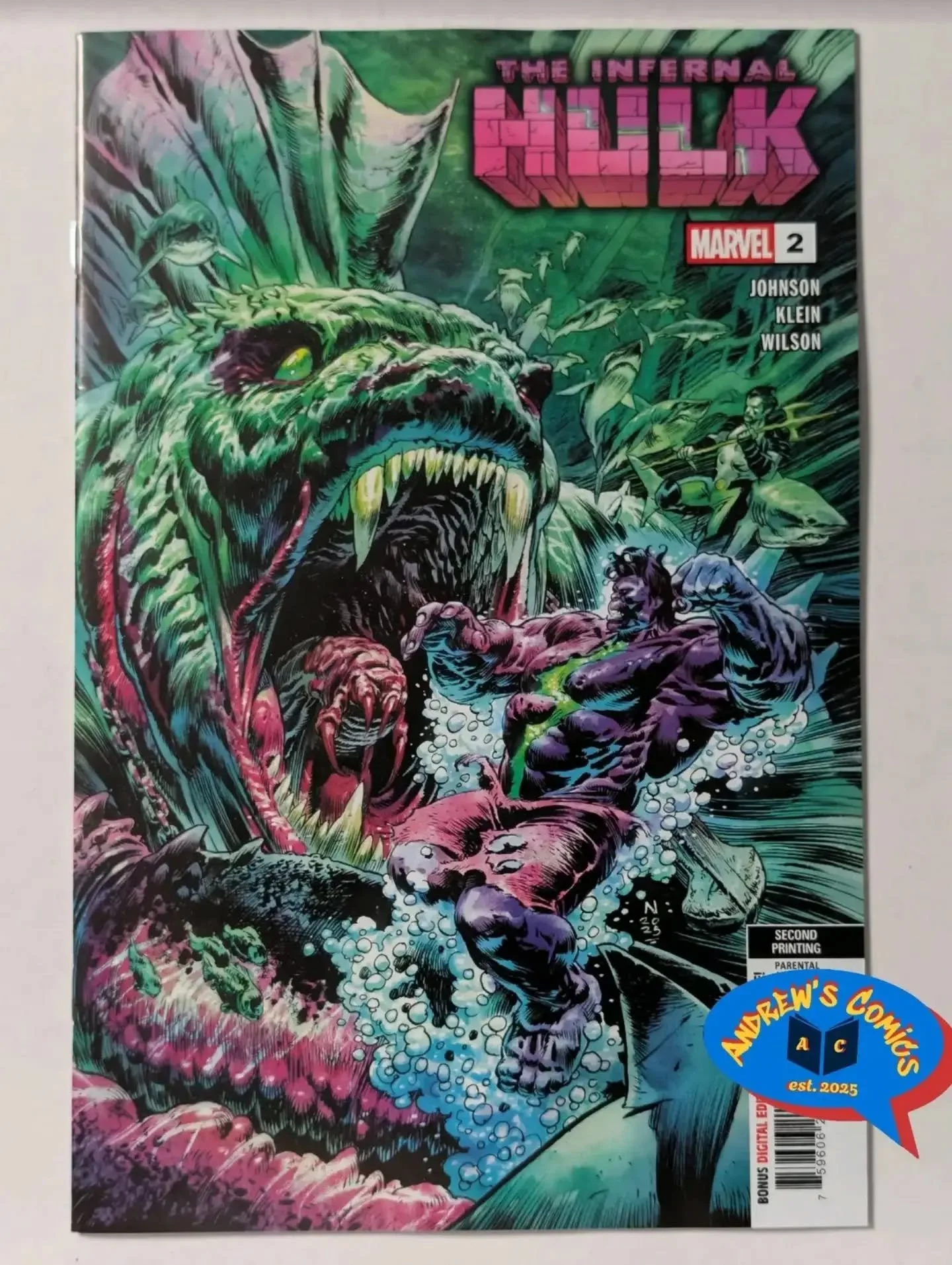 The Infernal Hulk #2nd Printing

#infernalhulk #hulk