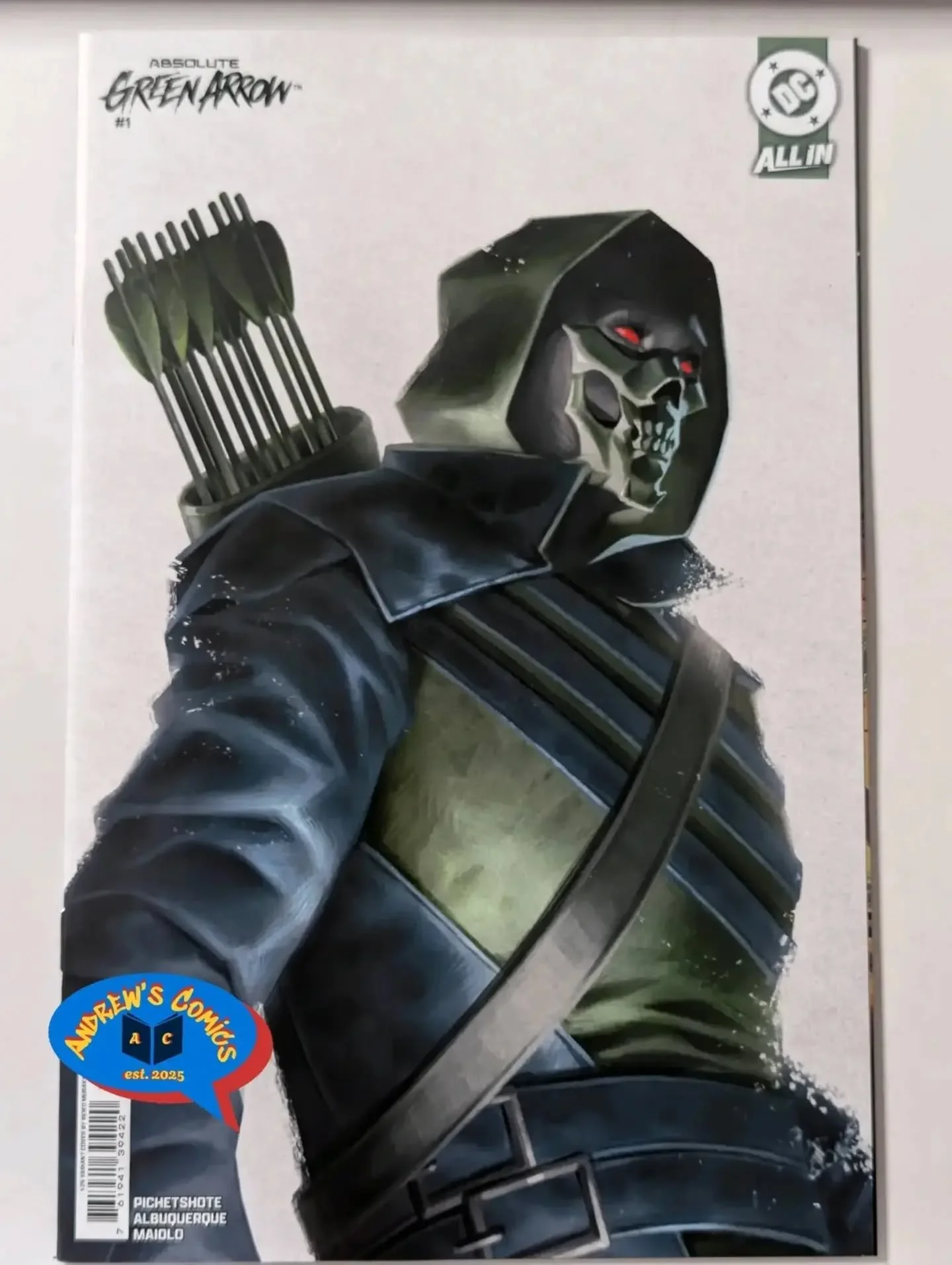 Absolute Green Arrow #1 Cover H 1:25 Reiko Murakami Variant

#ncbd #absolutegreenarrow