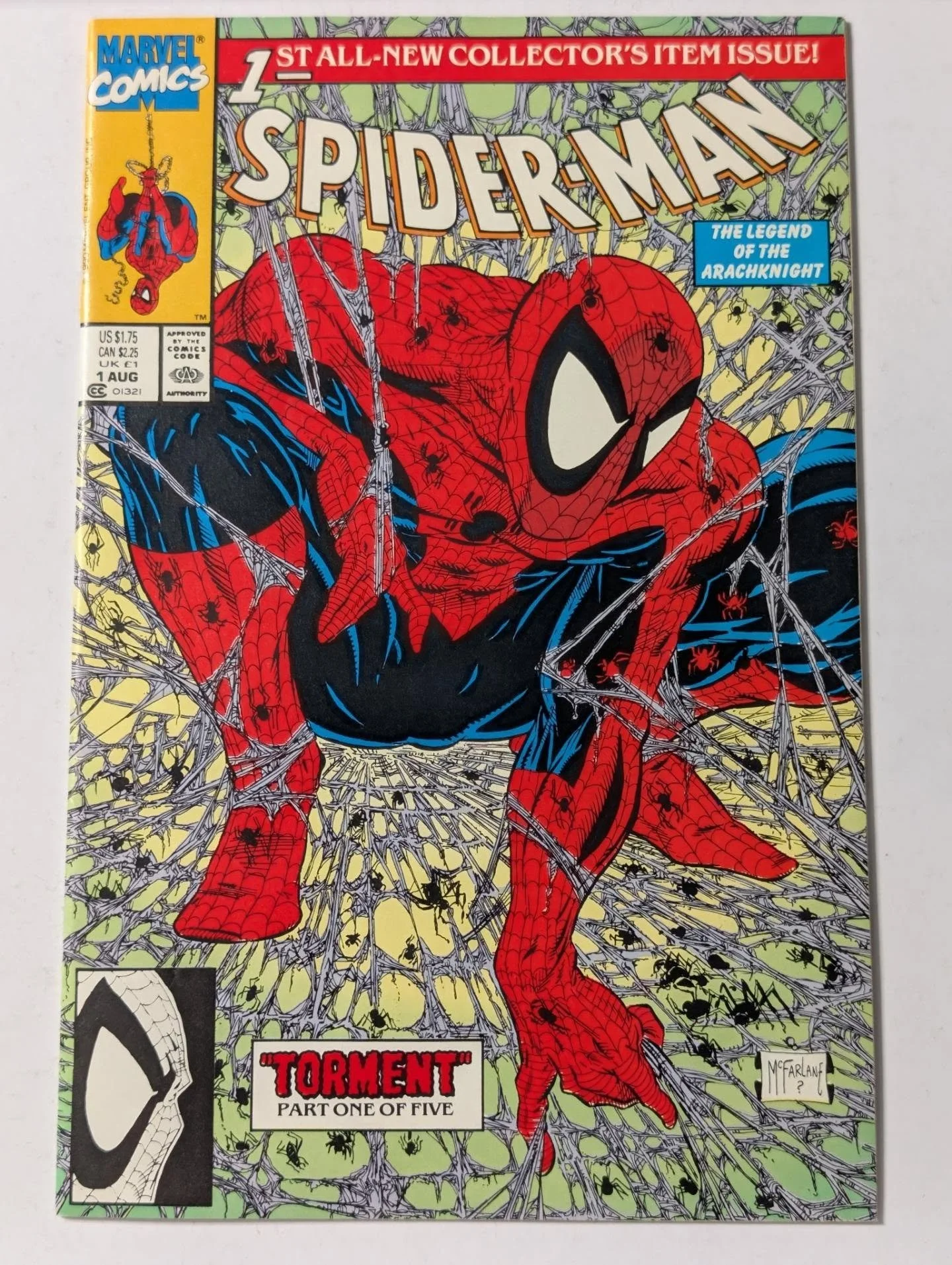 Spider-Man #1-12  Todd McFarlane

#spiderman #spidermantoddmcfarlane #brandnewday