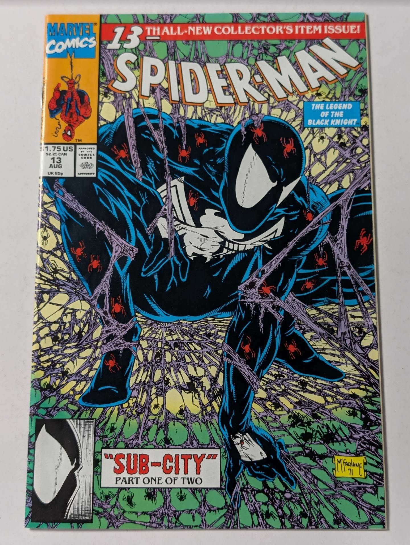 Spider-Man #13  Todd McFarlane 

#spiderman #toddmcfarlane #brandnewday