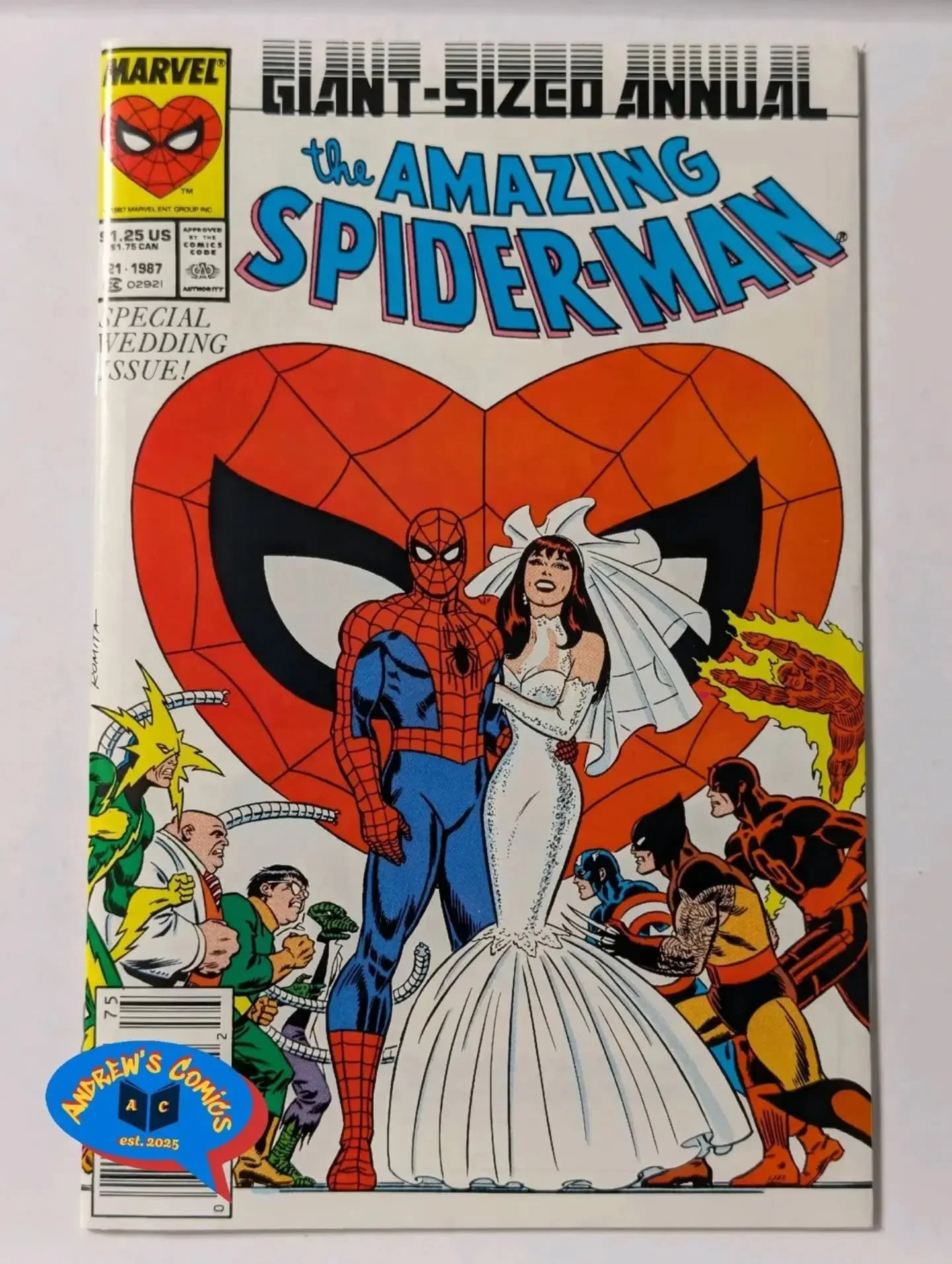 The Amazing Spider-Man Annual #21 John Romita Sr. Variant