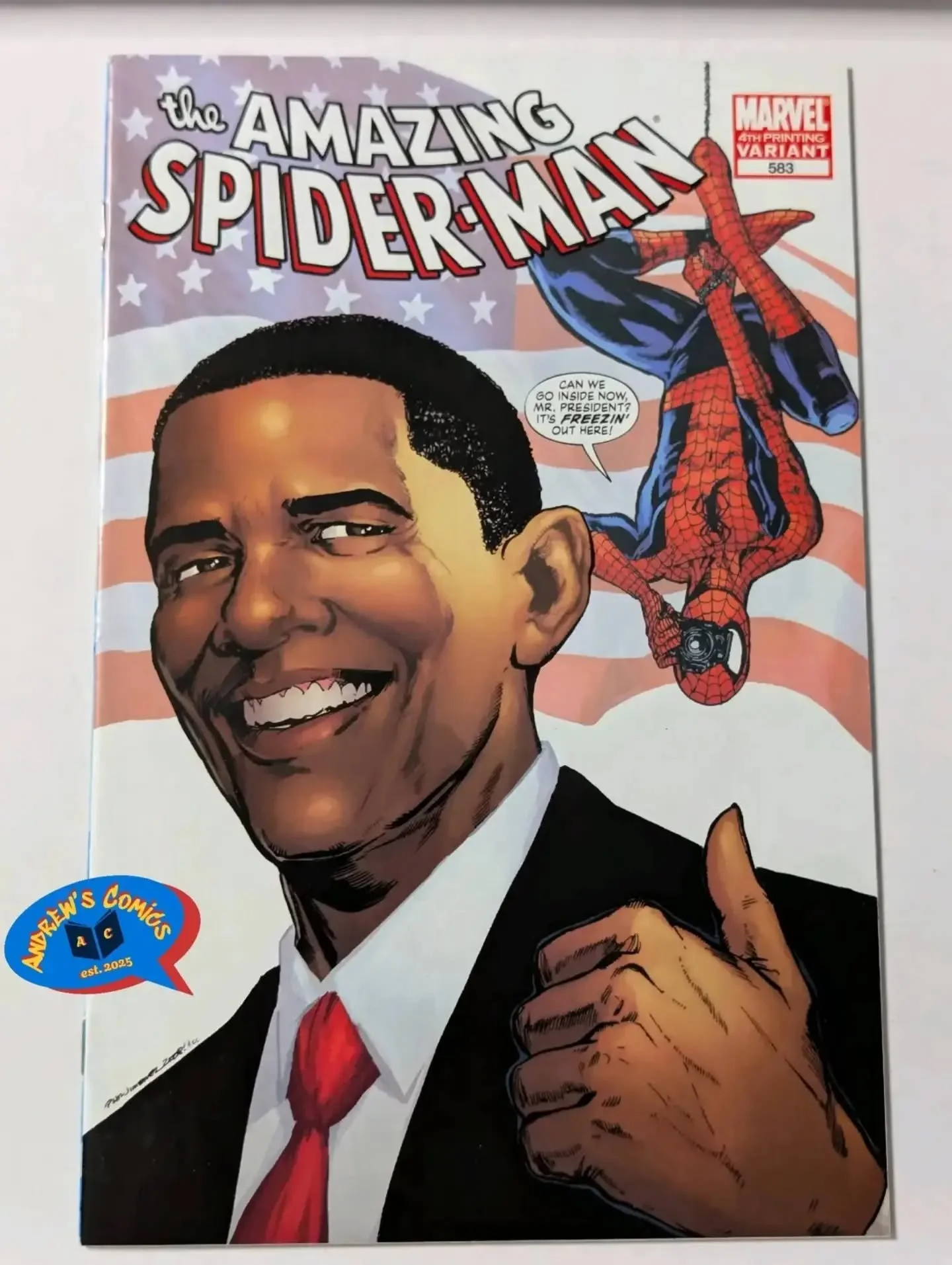 The Amazing Spider-Man #583 4th Printing Phil Jimenez