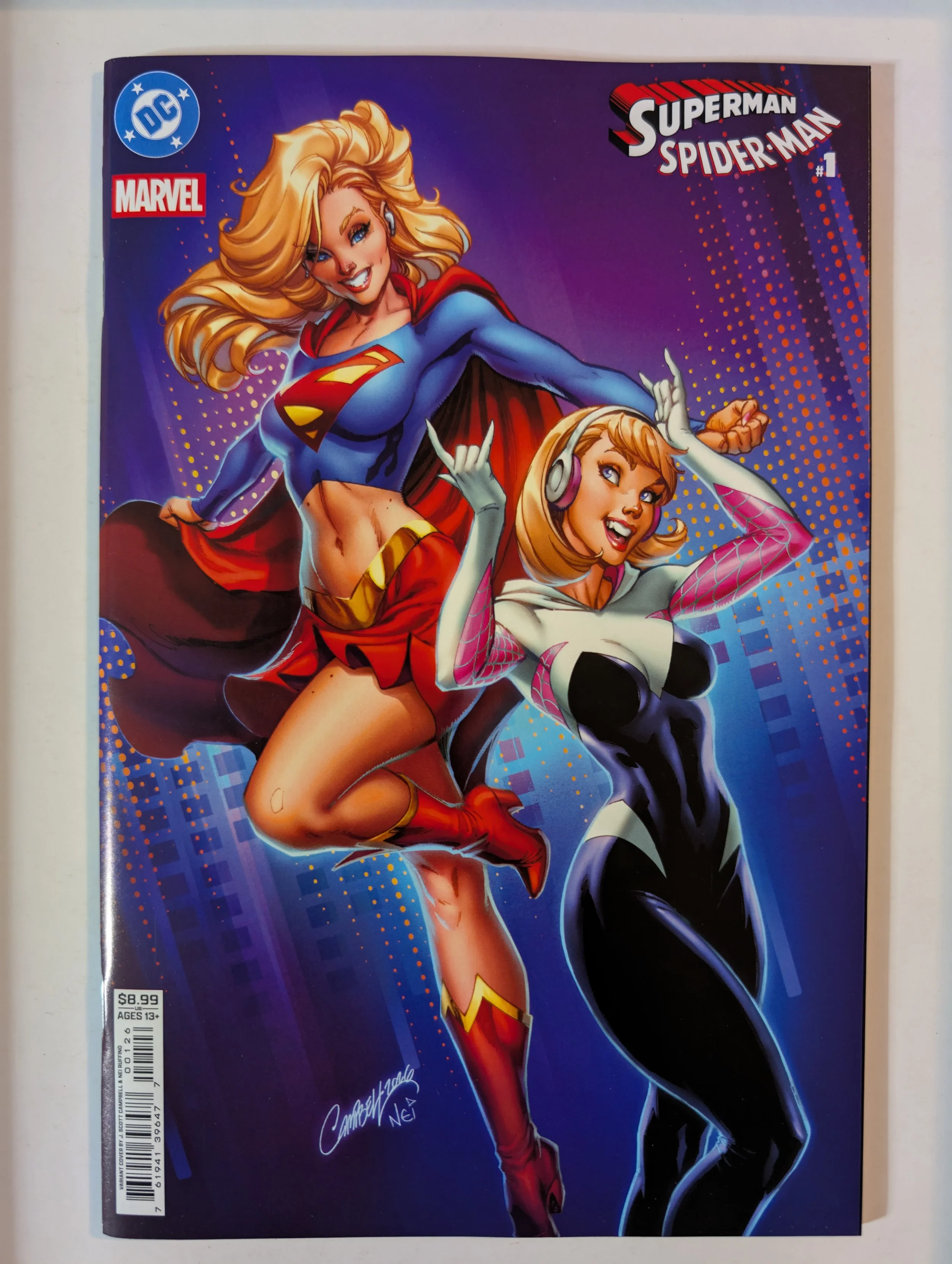 Superman Spider-Man #1 (One Shot) Cvr N