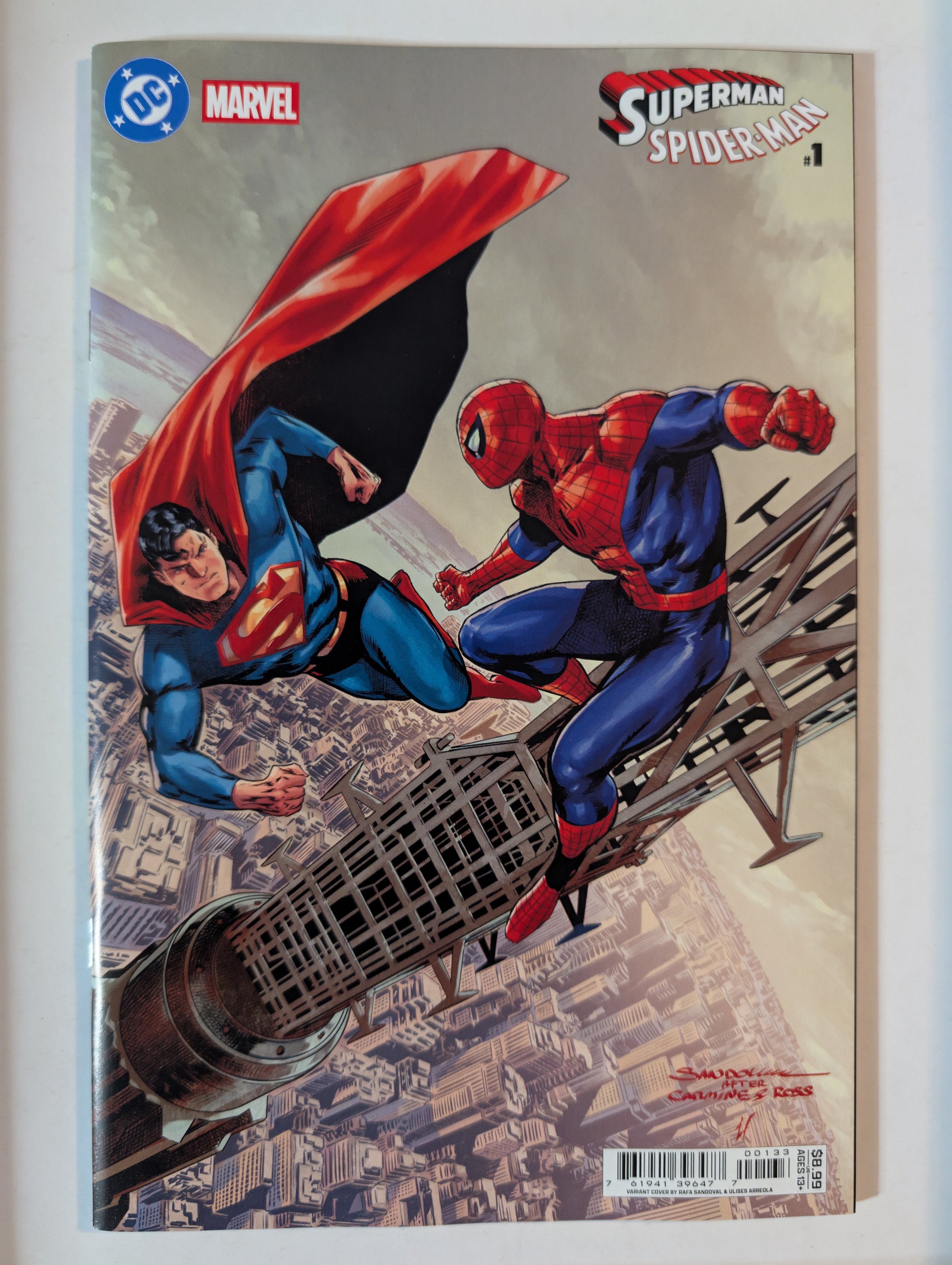 Superman Spider-Man #1 (One Shot) Cvr S
