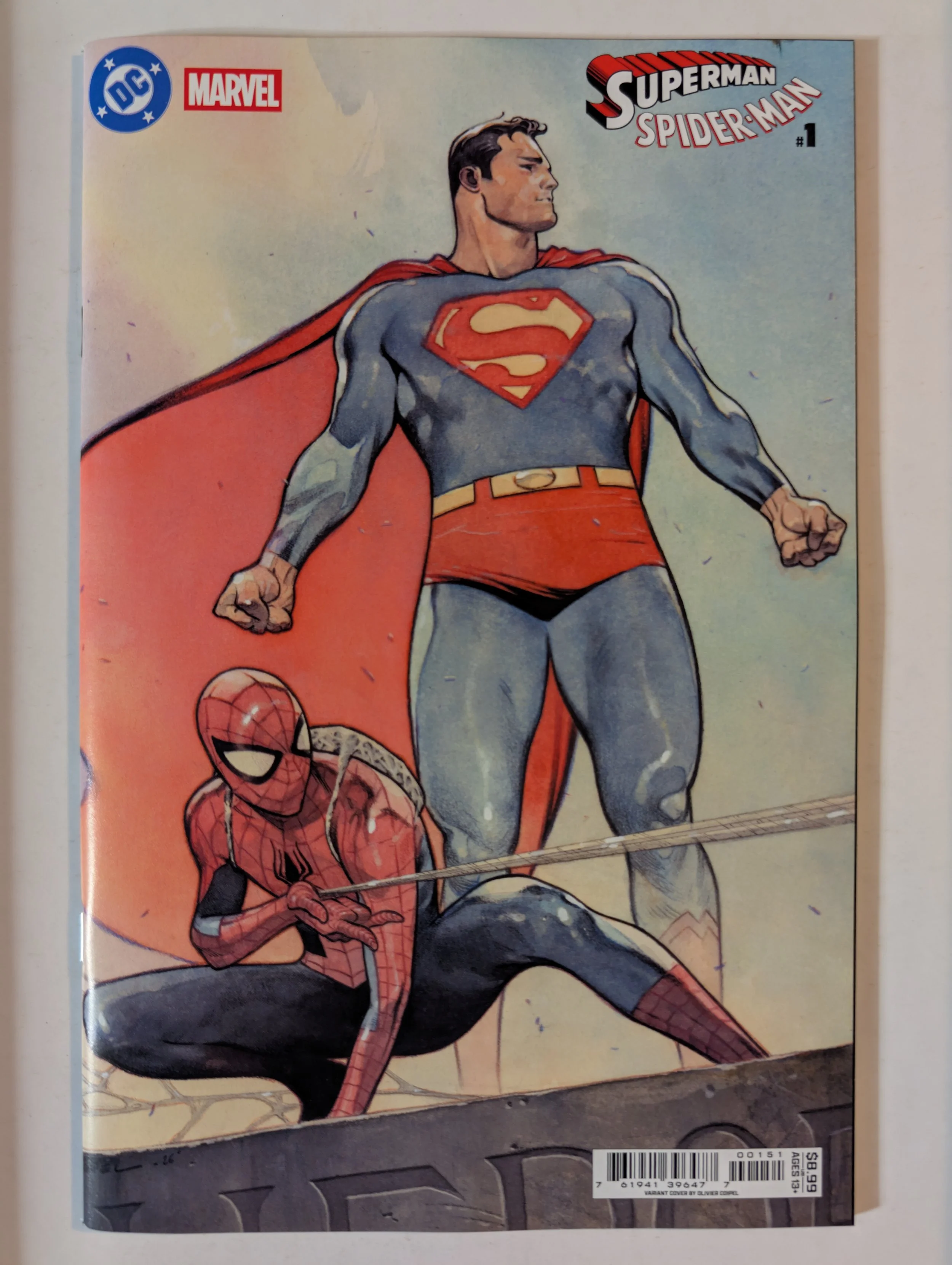 Superman Spider-Man #1 (One Shot) Cvr E