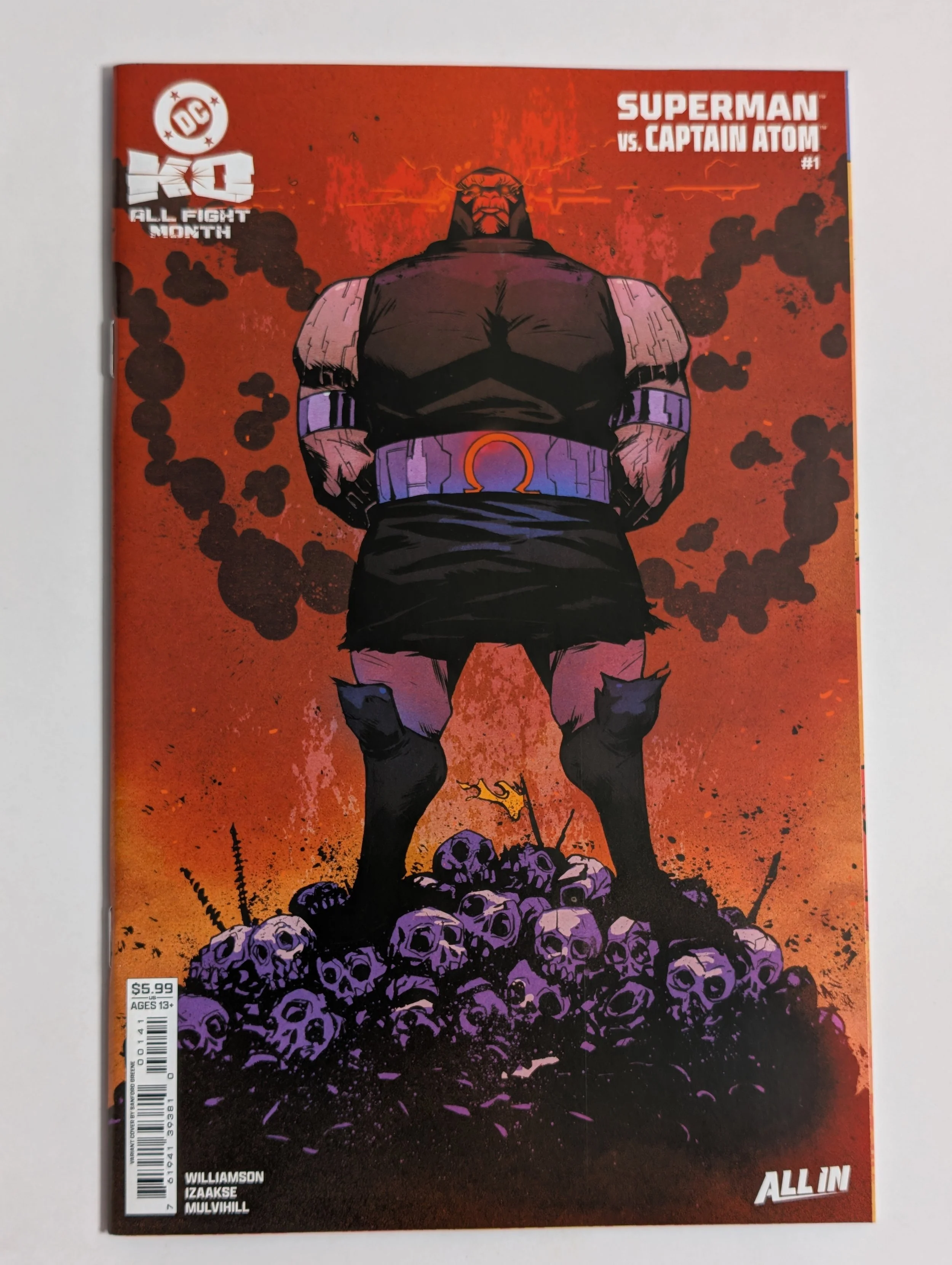 DC K.O. Superman vs Captain Atom #1 (One Shot)