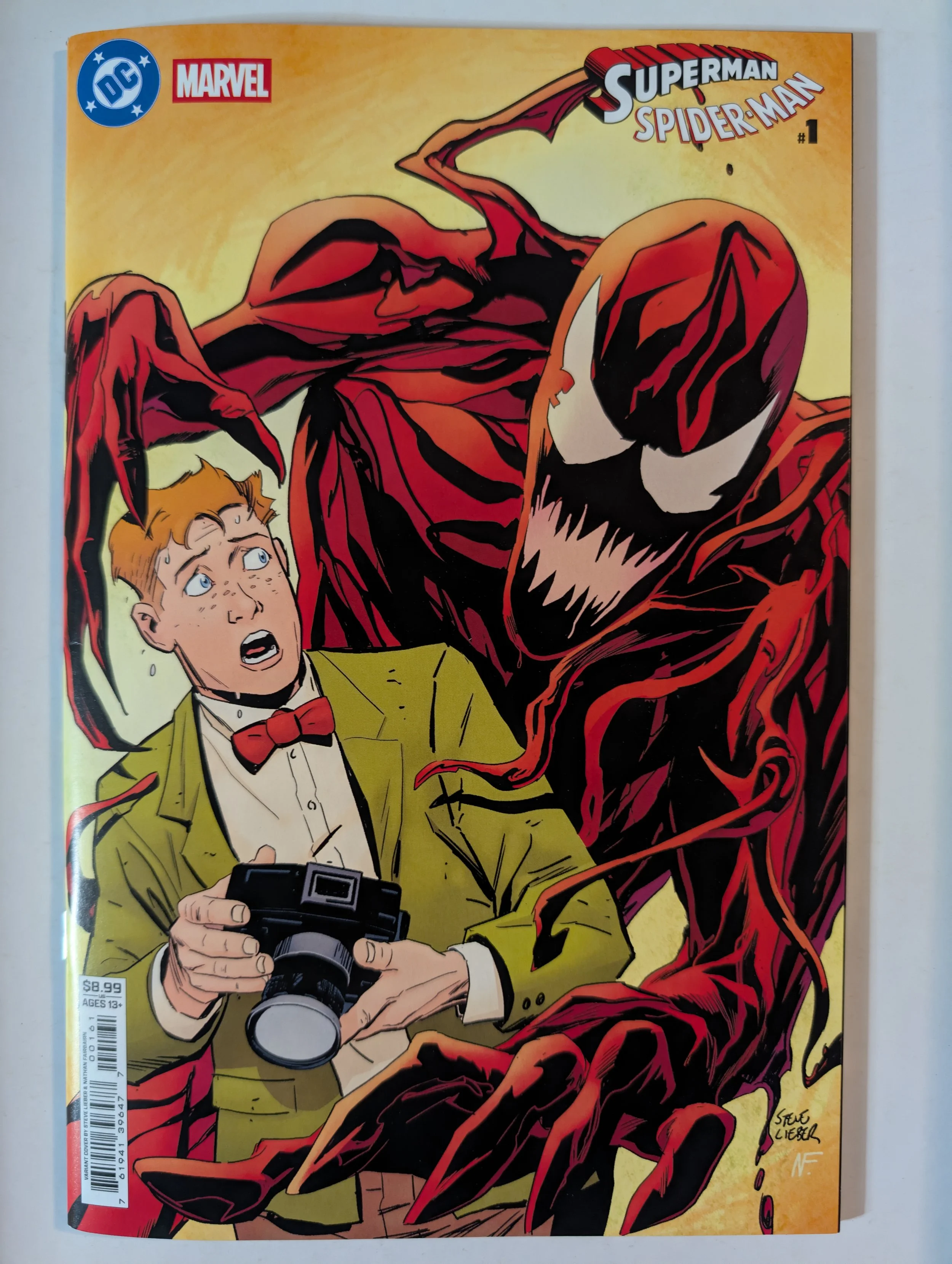 Superman Spider-Man #1 (One Shot) Cvr F Jimmy Olsen & Carnage