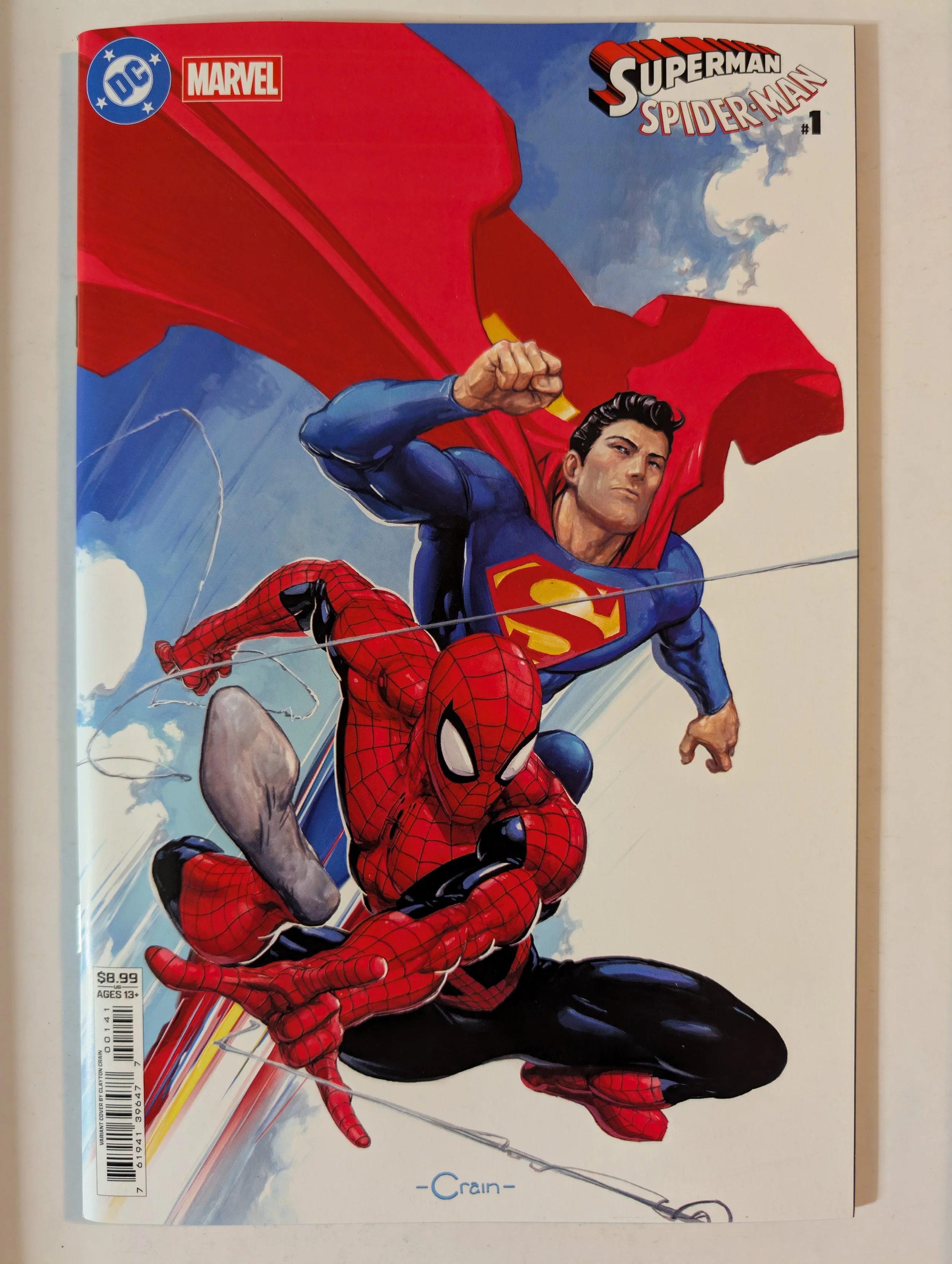 Superman Spider-Man #1 (One Shot) Cvr D