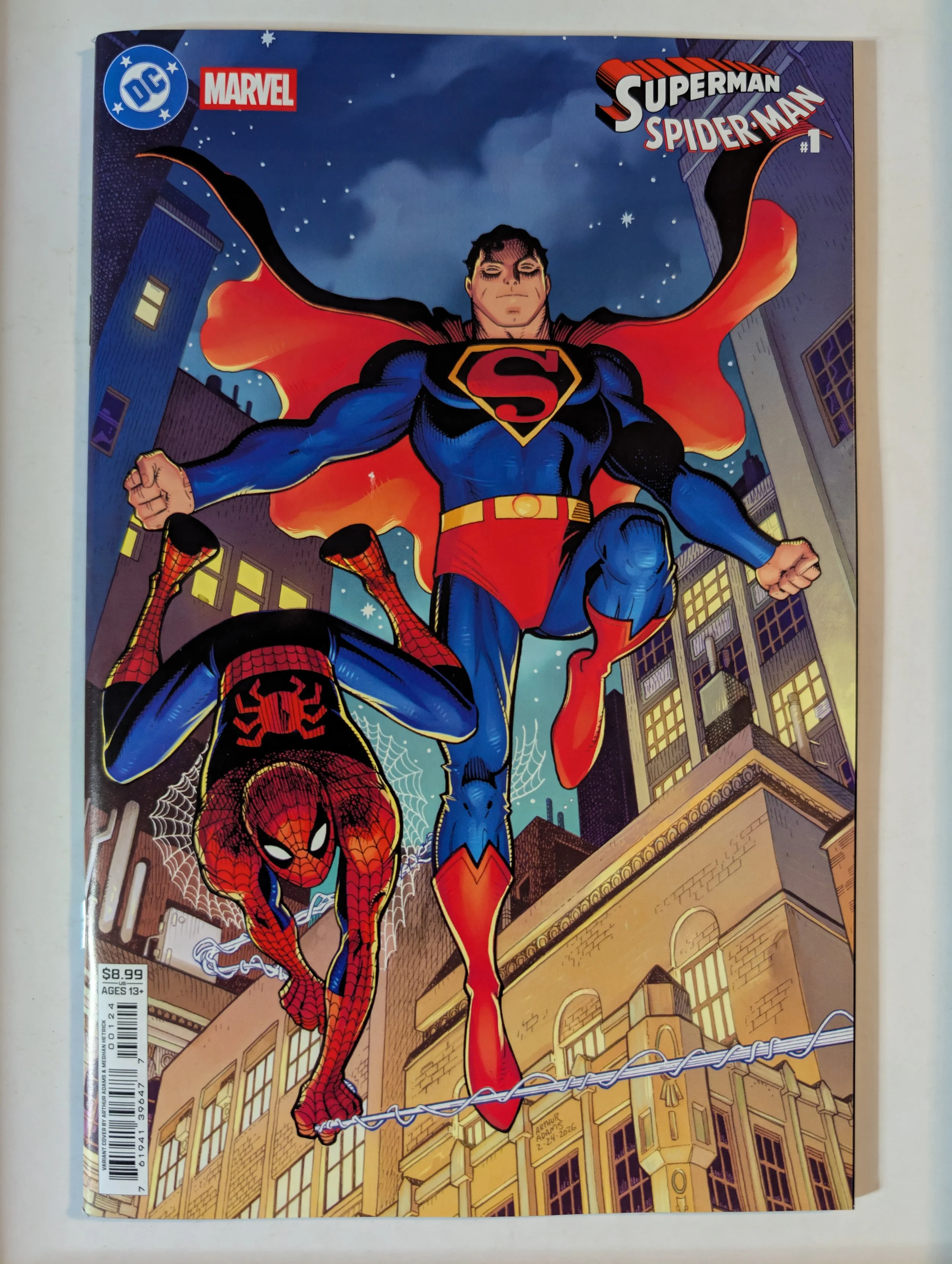 Superman Spider-Man #1 (One Shot) Cvr L