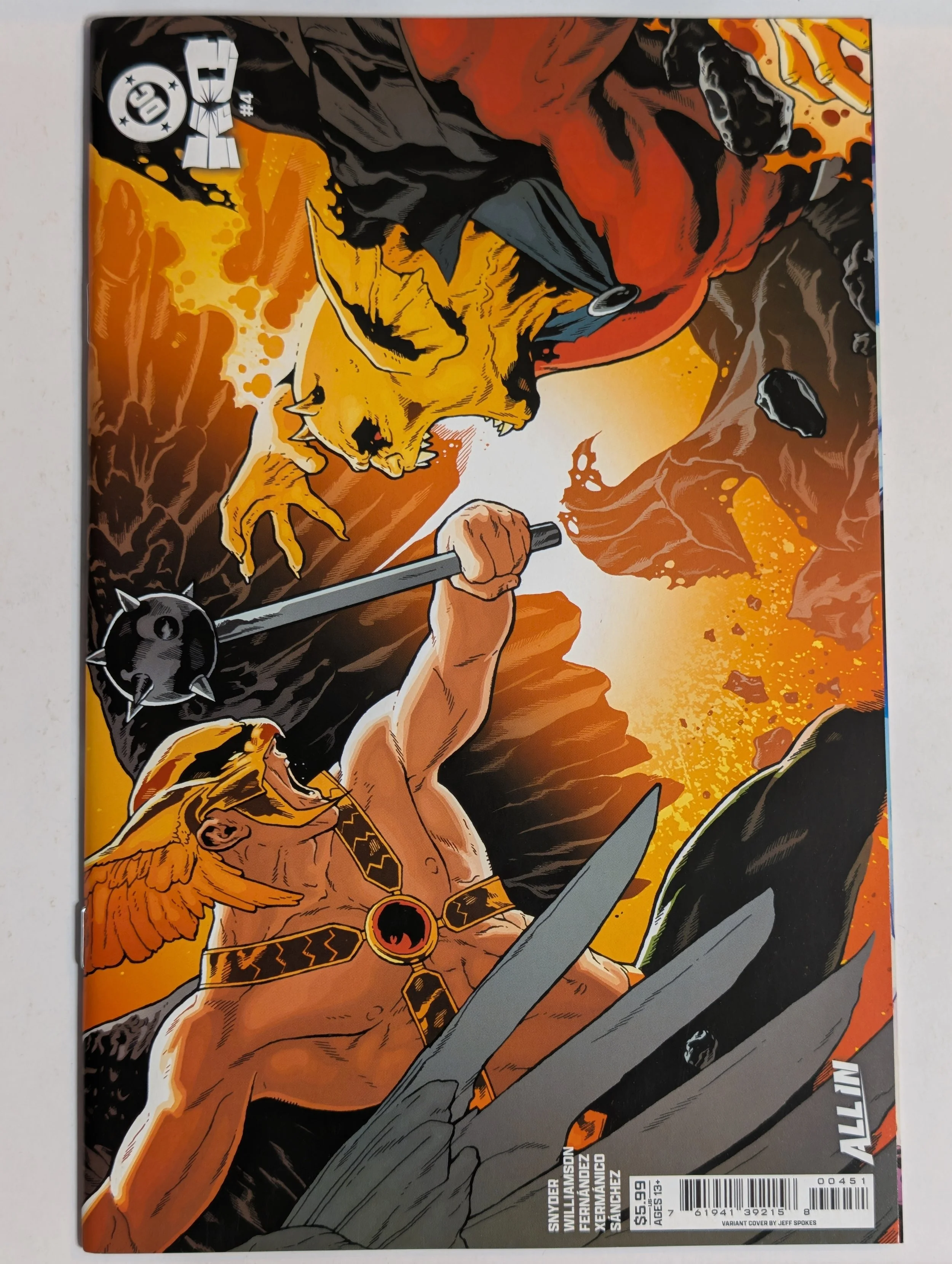 DC K.O. #4 (1st Printing) Jeffrey Spokes Variant
