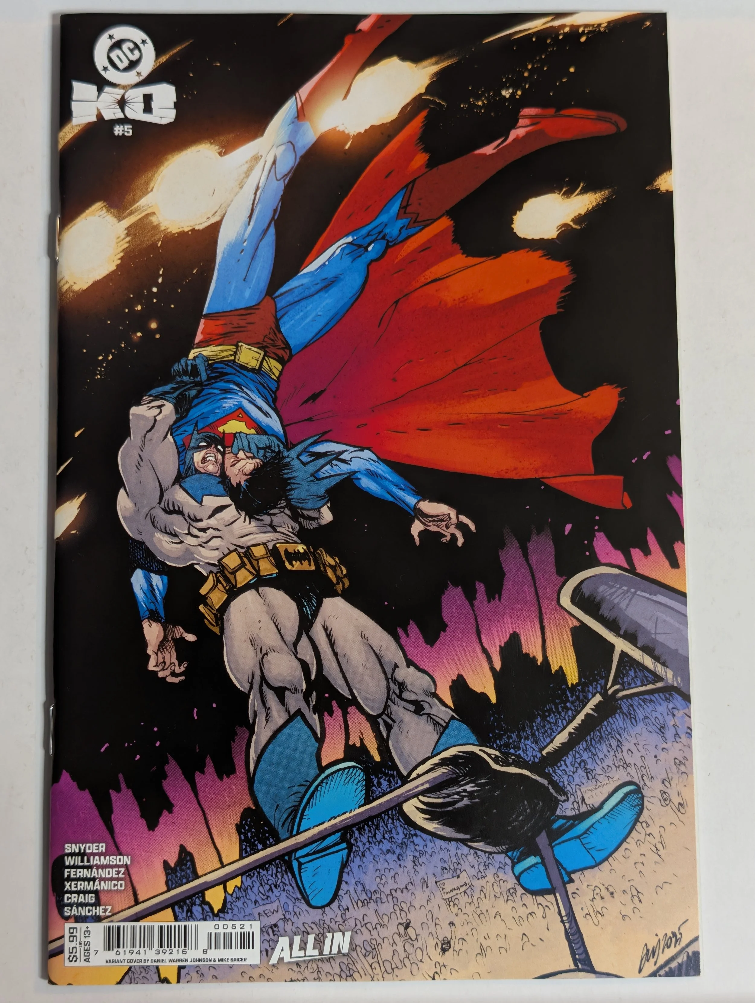 DC K.O. #5 (1st Printing) Daniel Warren Johnson Variant
