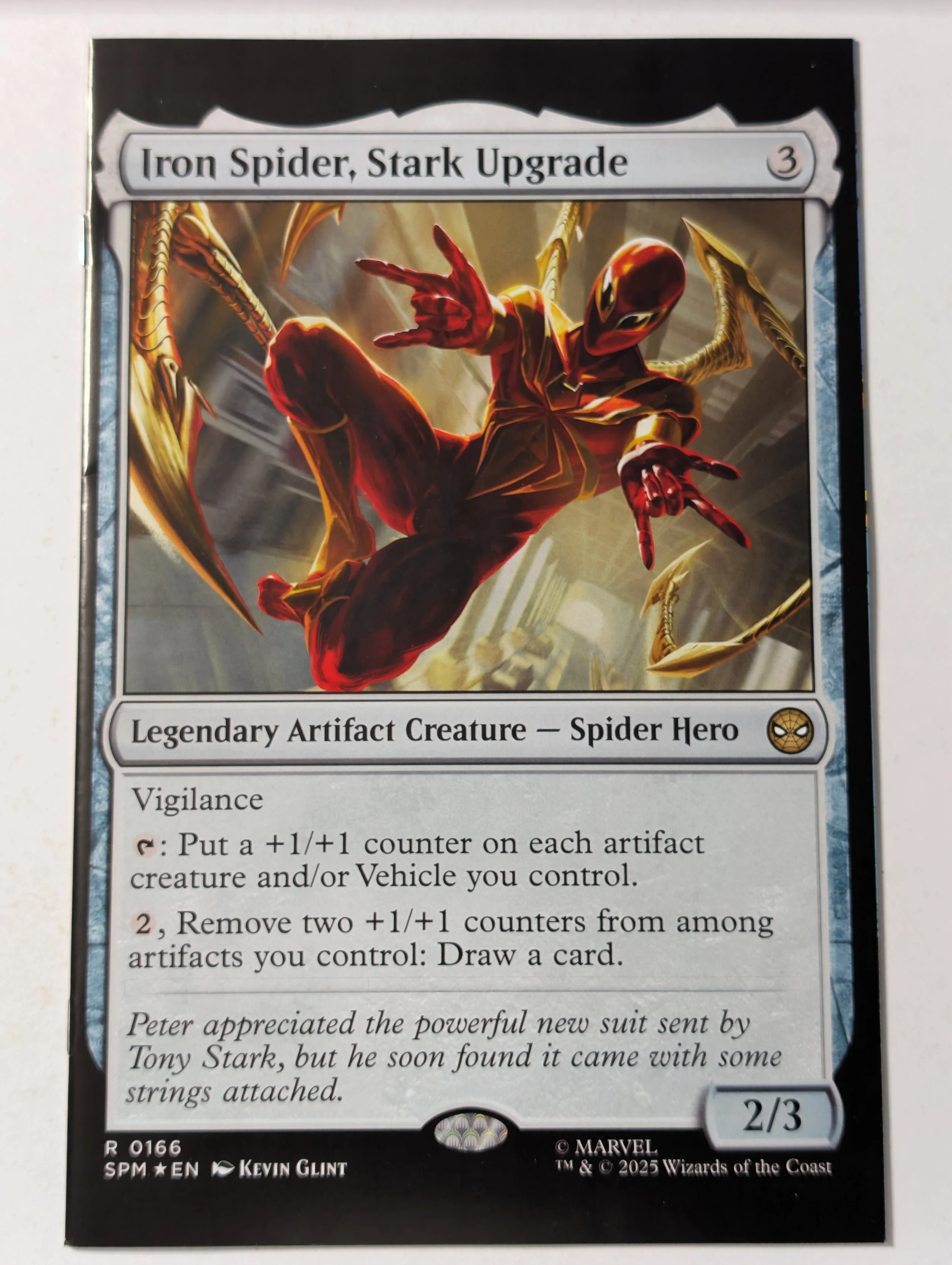 Iron Man #5 Kevin Glint Magic: the Gathering Variant