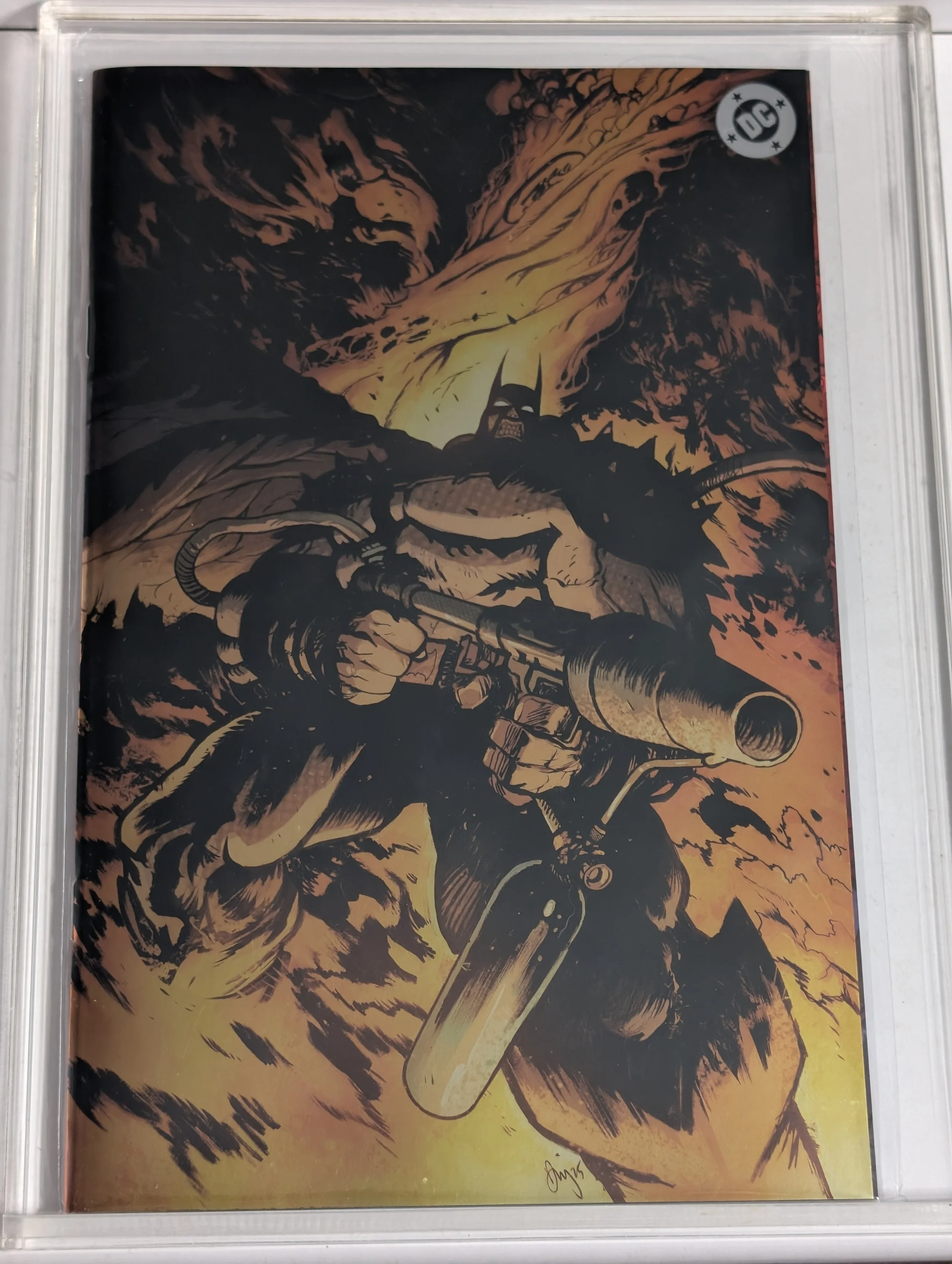 Absolute Batman 2025 Annual #1 (One Shot) ( 2nd Printing) Cvr D Flamethrower