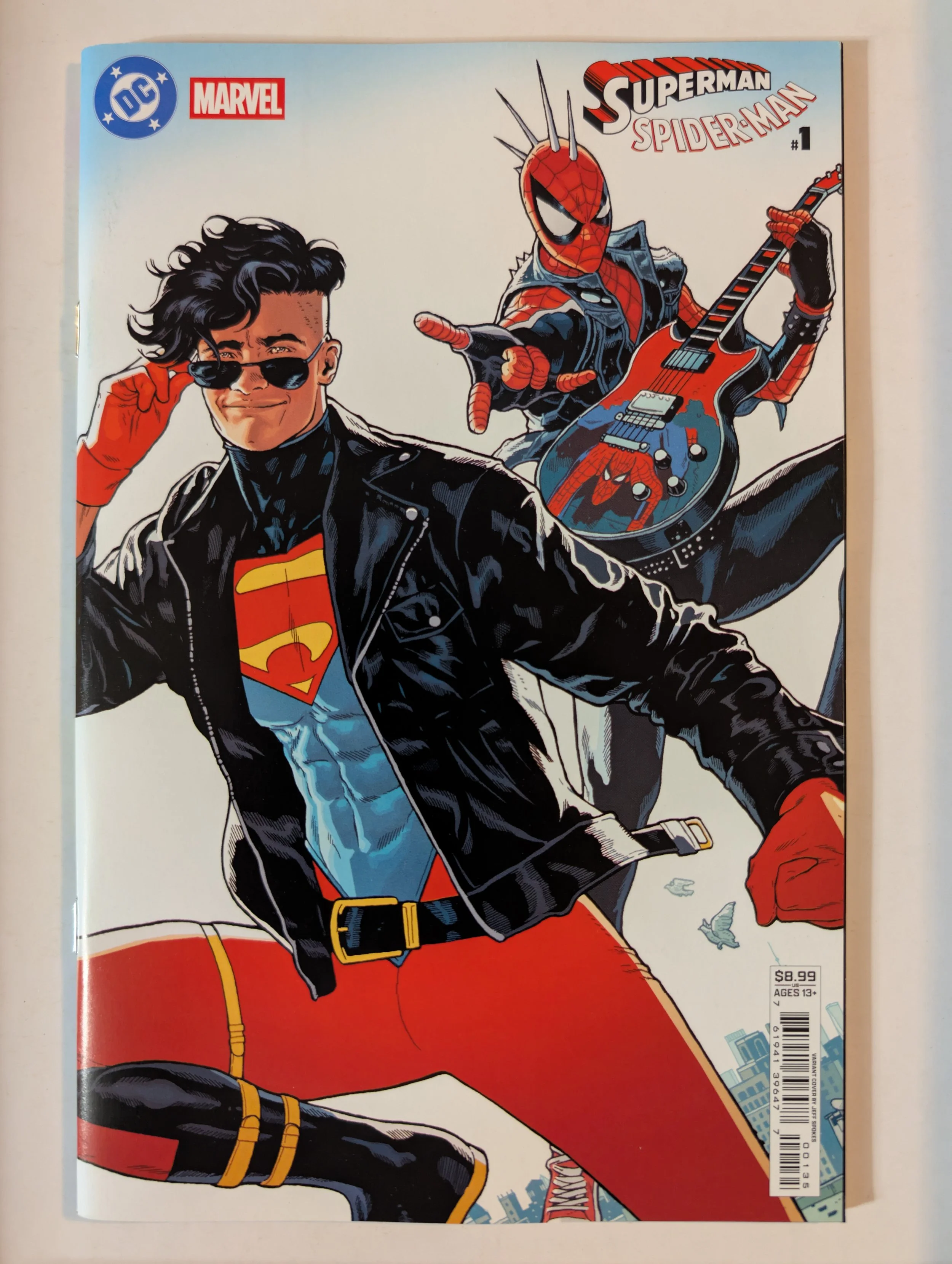 Superman Spider-Man #1 (One Shot) Cvr U Superboy 90S & Spider-Punk