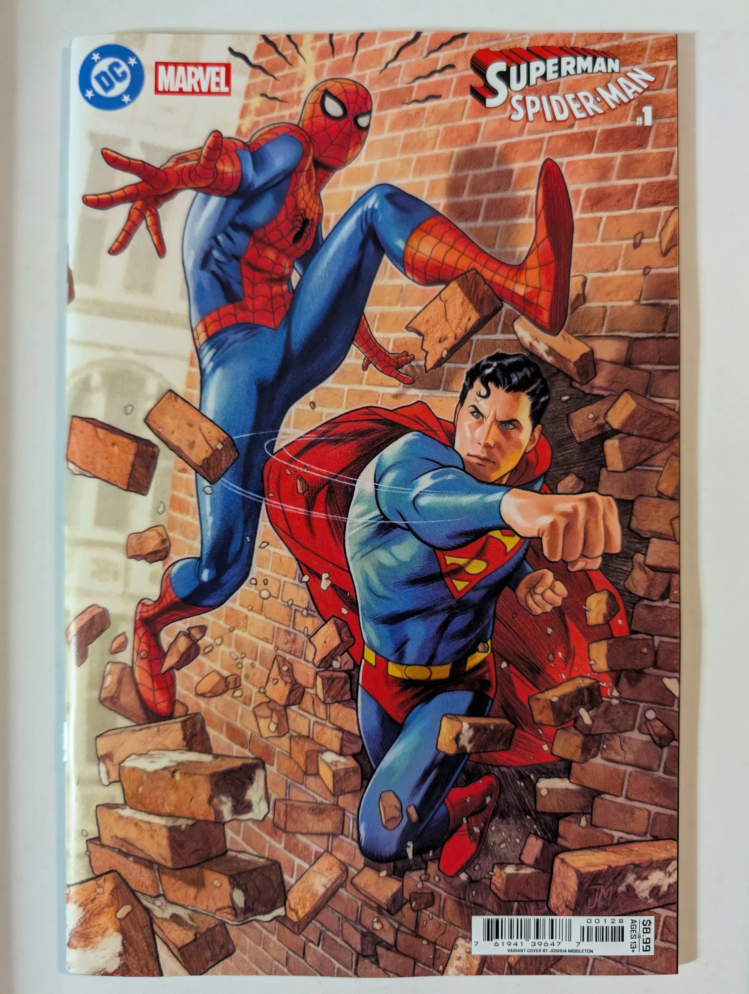 Superman Spider-Man #1 (One Shot) Cvr P