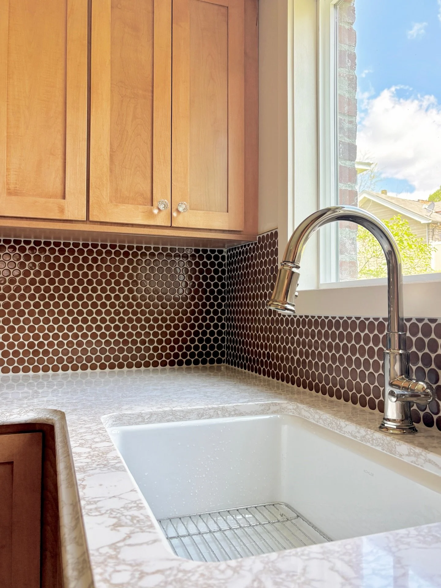 Queue the final punch list, people! We&rsquo;re nearing the end of this very special whole house renovation &amp; it&rsquo;s 👌🏼 Moving back into the home the client grew up, we aimed for a fresh take and updated designs that still feel original to 