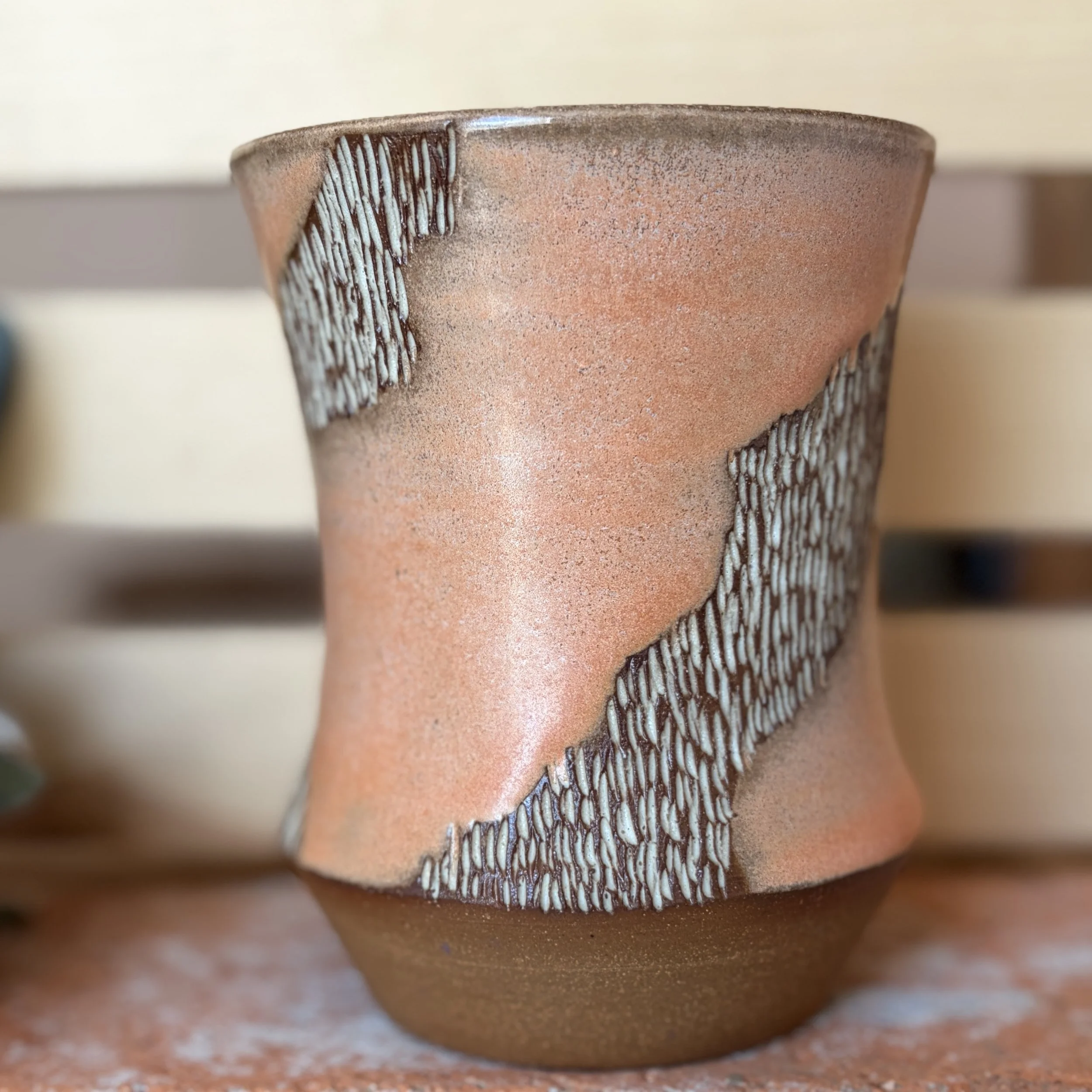 Apricot Sky Tumbler - 14oz