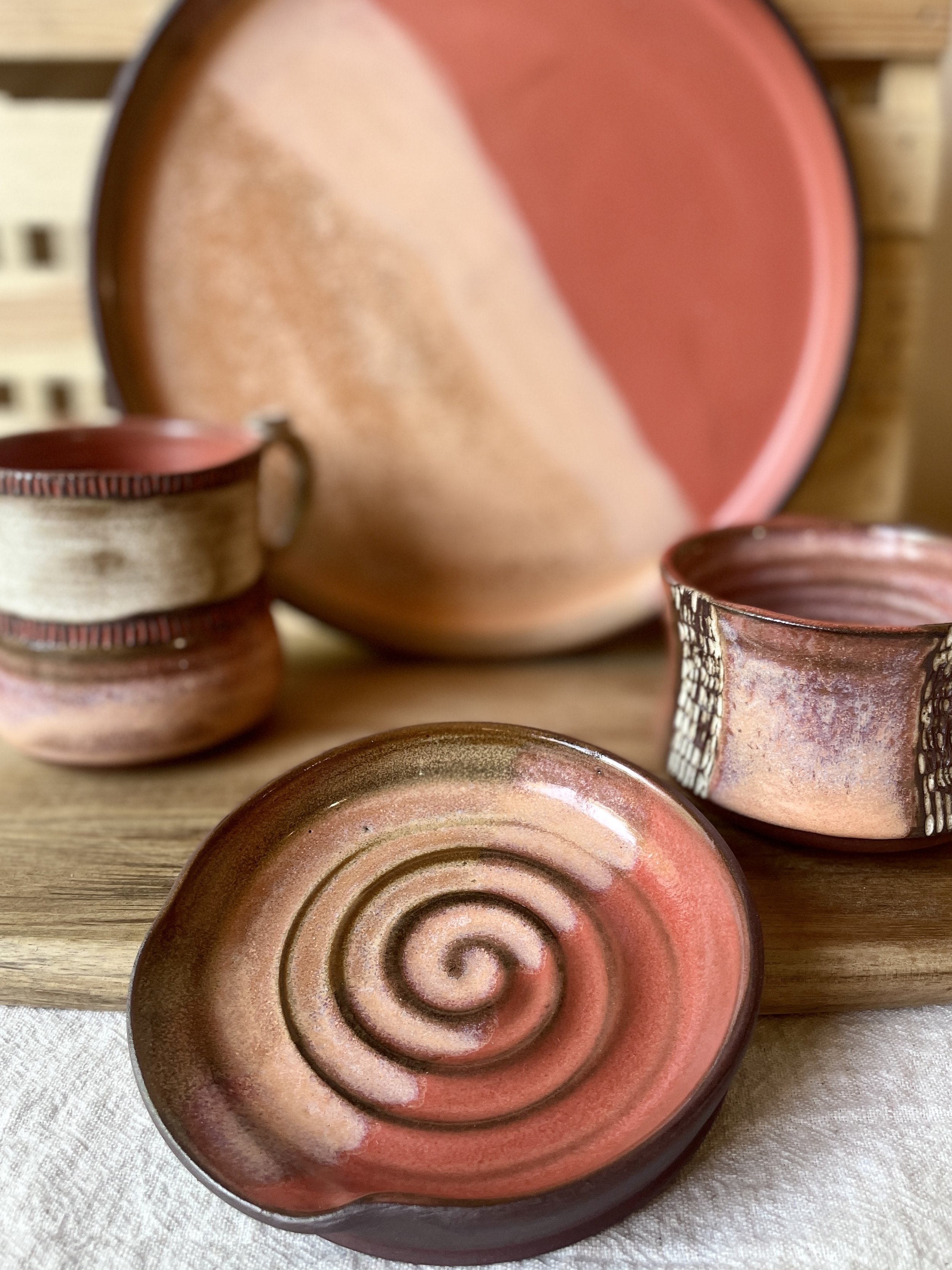 The Summer Collection, bringing bright color paired with carved texture, reflecting joyful moments and the paths that lead to them. Summer 2025.