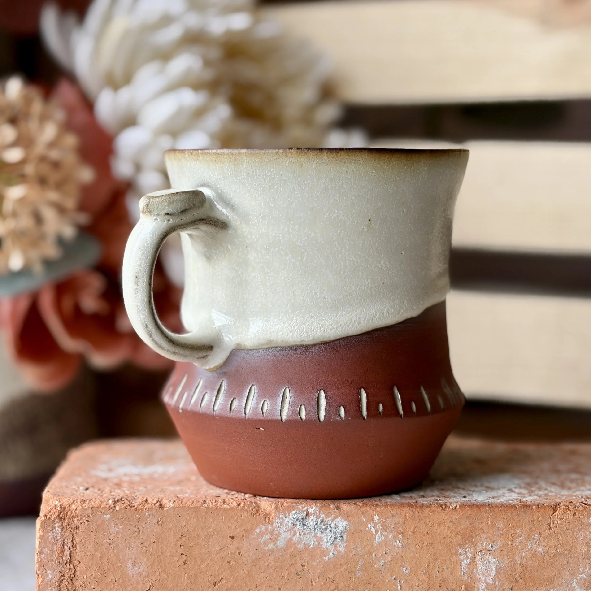 Creamy Stone Mug - 12oz