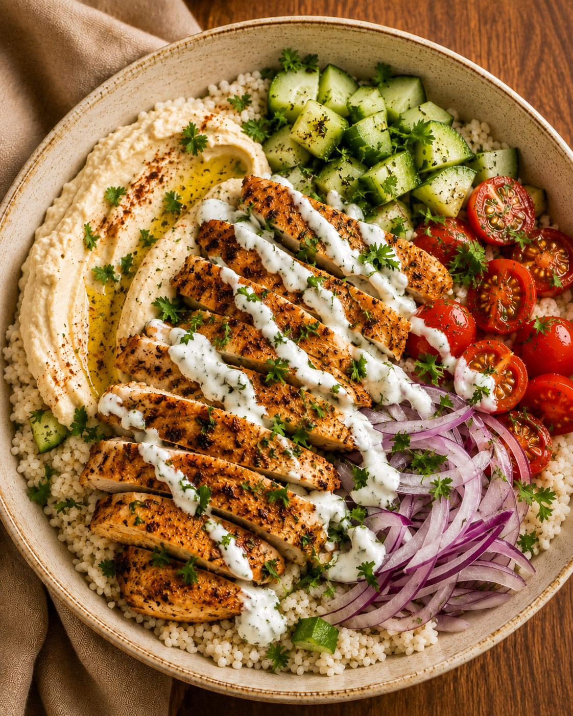 Chicken Shawarma Bowl