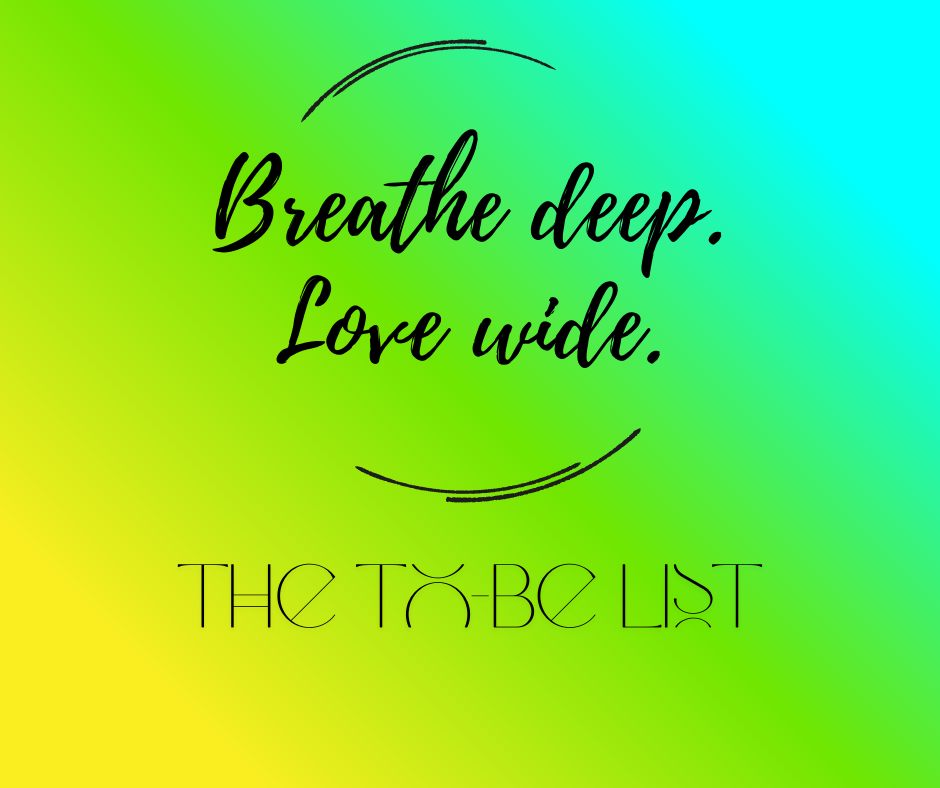 The To-Be List