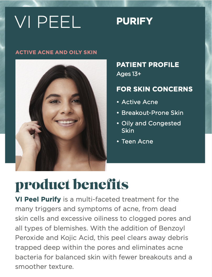 VI Peel advanced chemical peel for acne, breakouts, oily and congested skin  in Miami