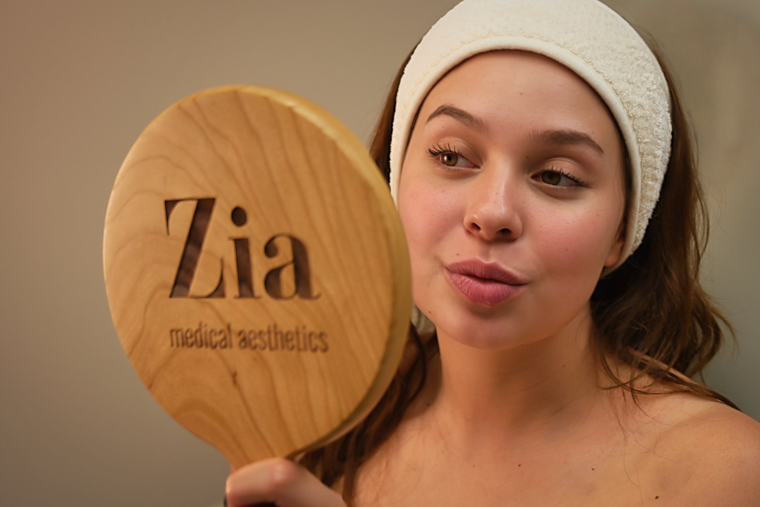 Glass skin facial results with poreless luminous skin in Brickell Miami