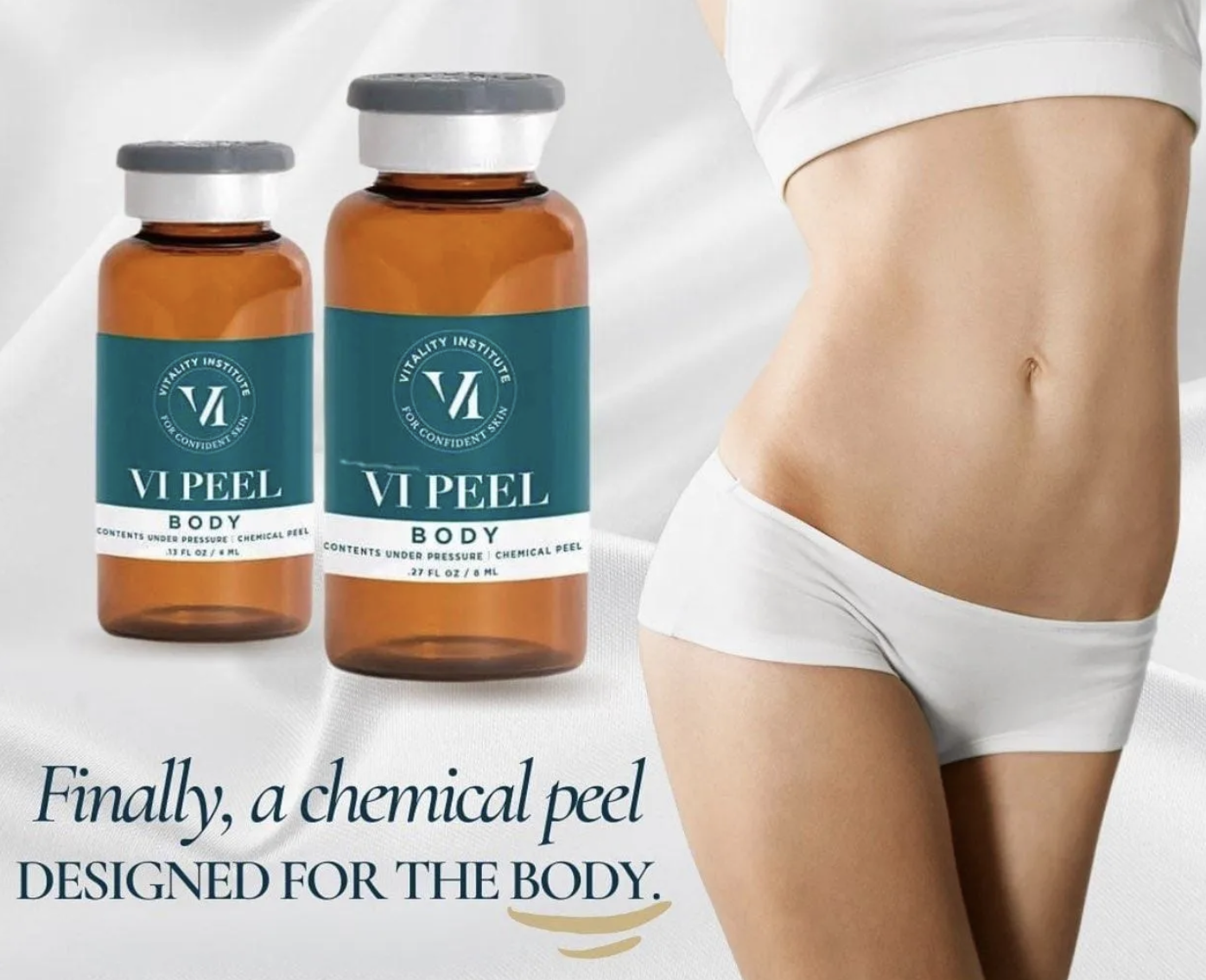VI Peel advanced chemical peel for body acne, sun damage, stretch marks, pigmentation in Miami
