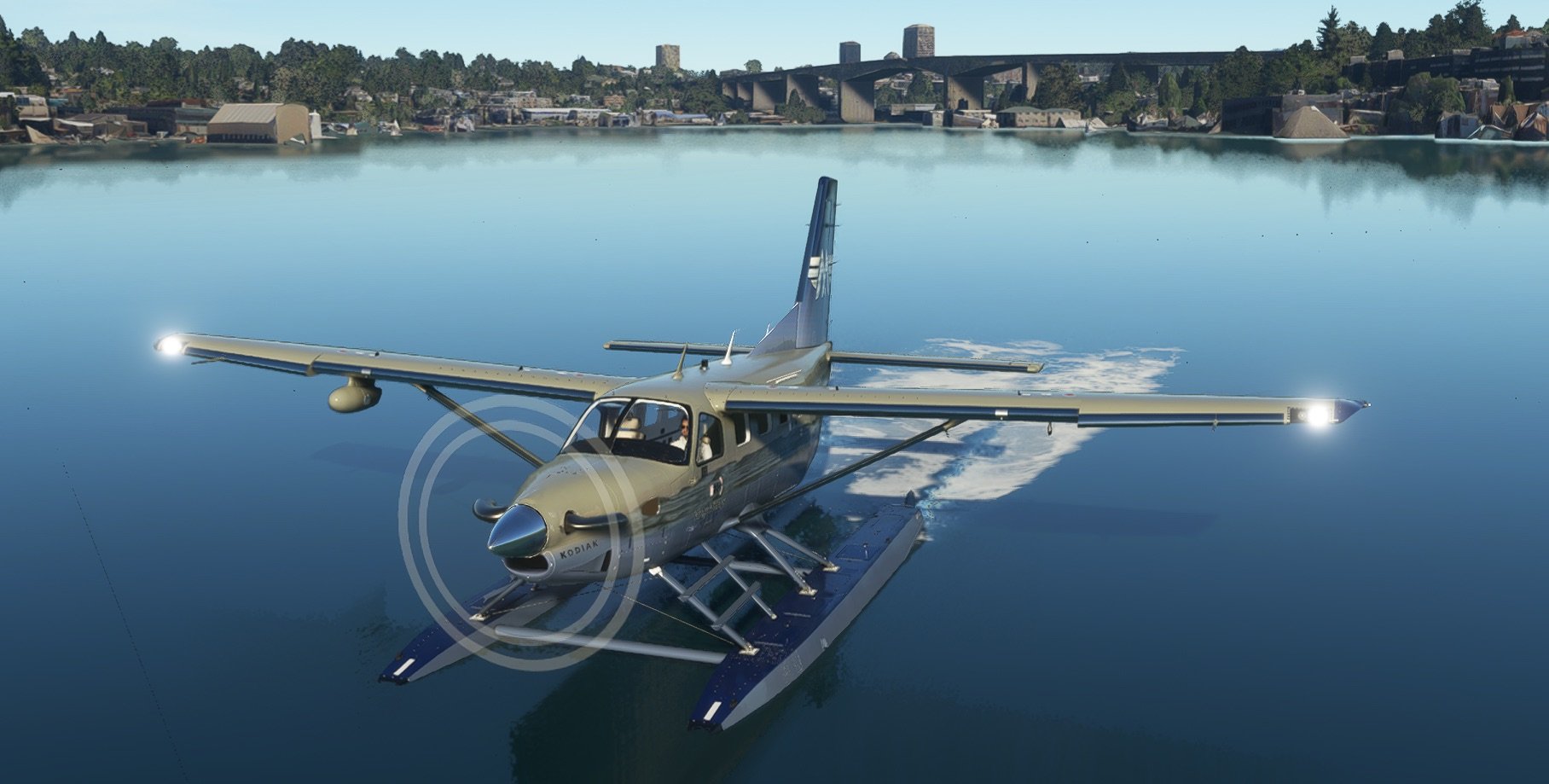 Kodiak quest 100 Floats
The Kodiak 100 with floats has a maximum range of 1,132 nautical miles (nm) when configured for maximum range cruise at 135 knots indicated airspeed (KTAS) at 12,000 feet, according to Quest Aircraft and Aviation Internationa