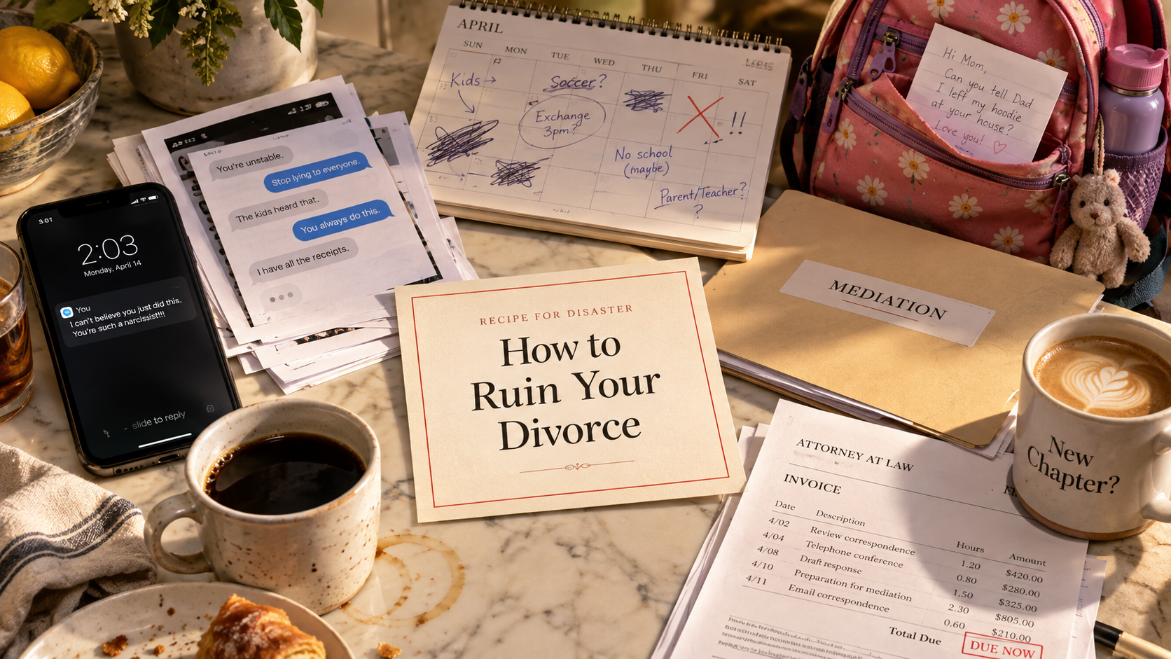 7 Ways to Ruin Your Divorce