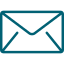 Icon of an envelope indicating email or message