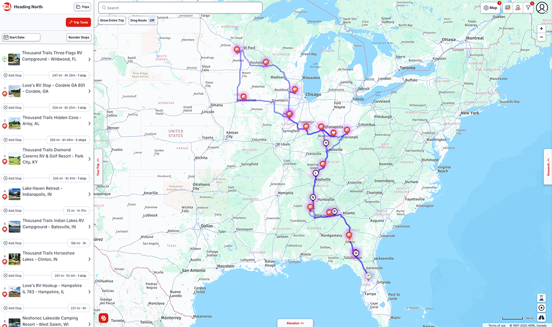 How We Use RV Trip Wizard to Plan Stress-Free RV Routes