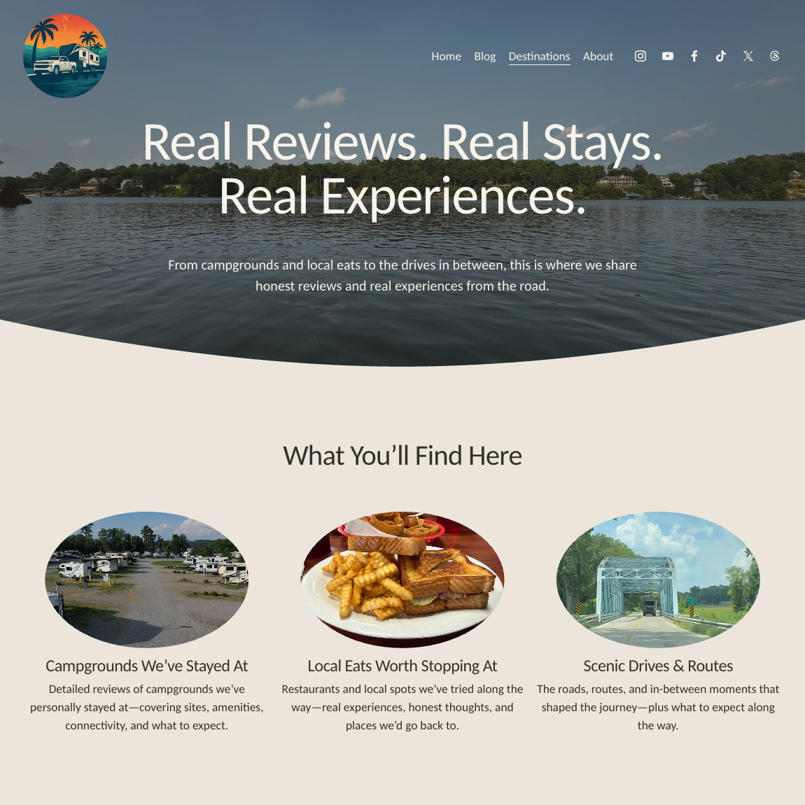 Introducing Our Destinations Reviews: Real Campgrounds, Real Experiences