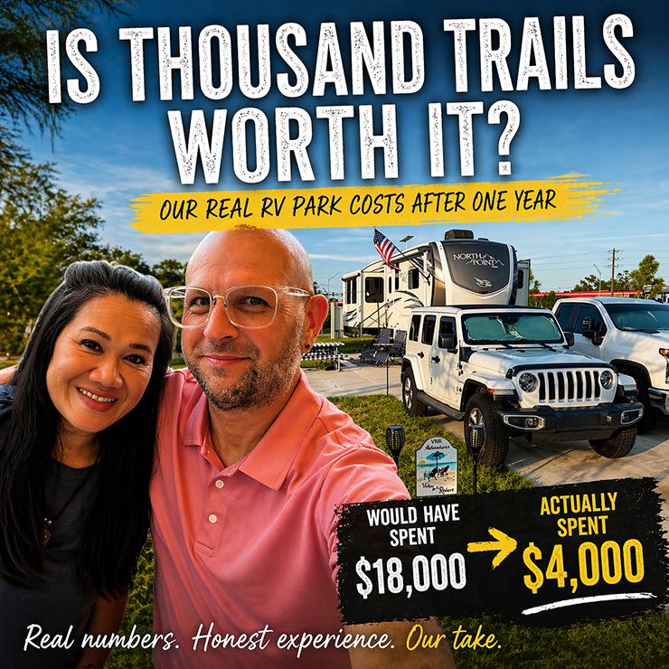 Is Thousand Trails Worth It? Our Real RV Park Costs After One Year