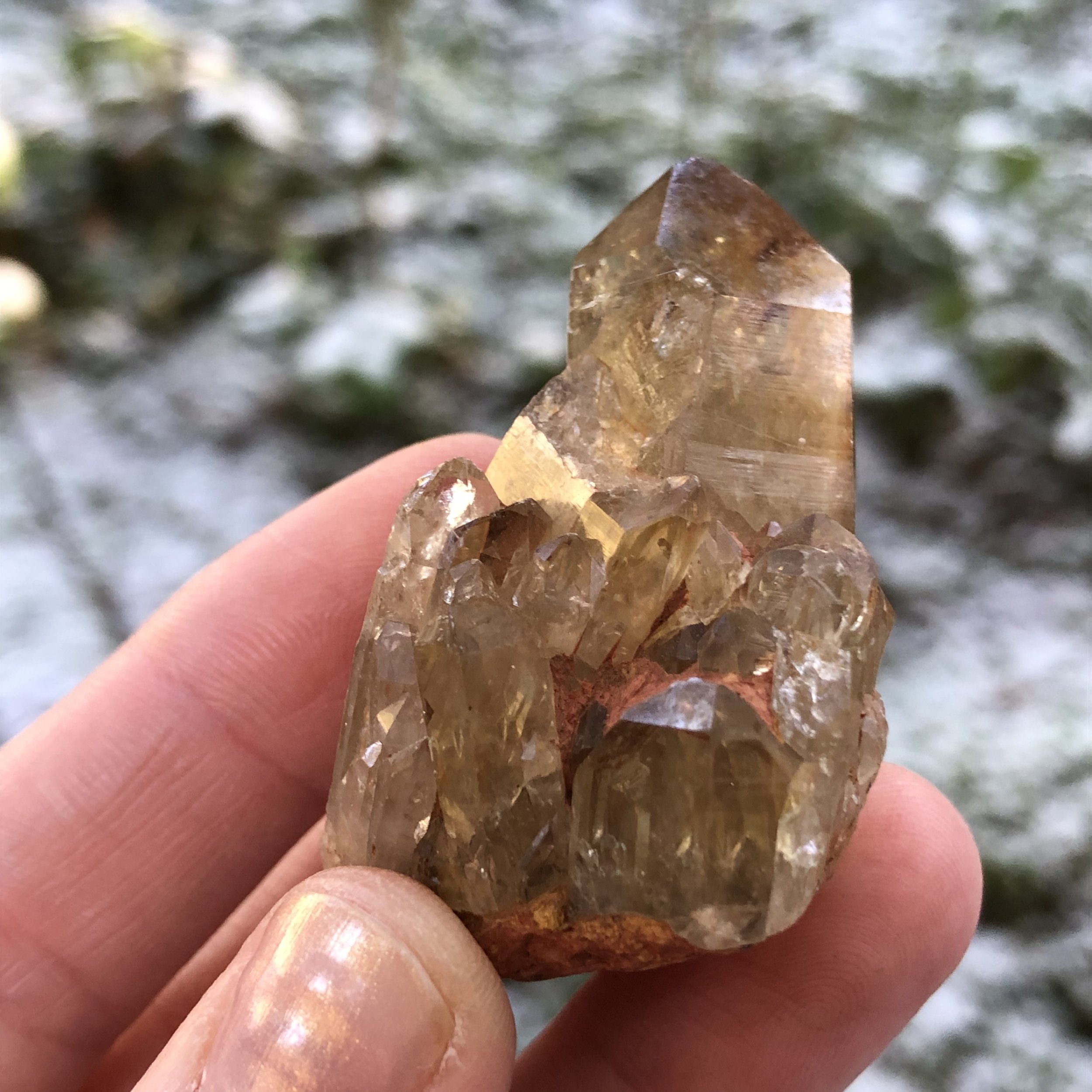 Kundalini Citrine (Congo Citrine) From the Democratic Republic of Congo #43