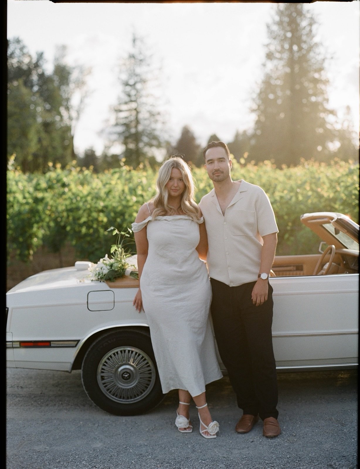 Sun&rsquo;s out, and all I want is to grab my film camera and capture some magic! Warmer days are coming, and I&rsquo;m still daydreaming about this winery engagement session.🌞