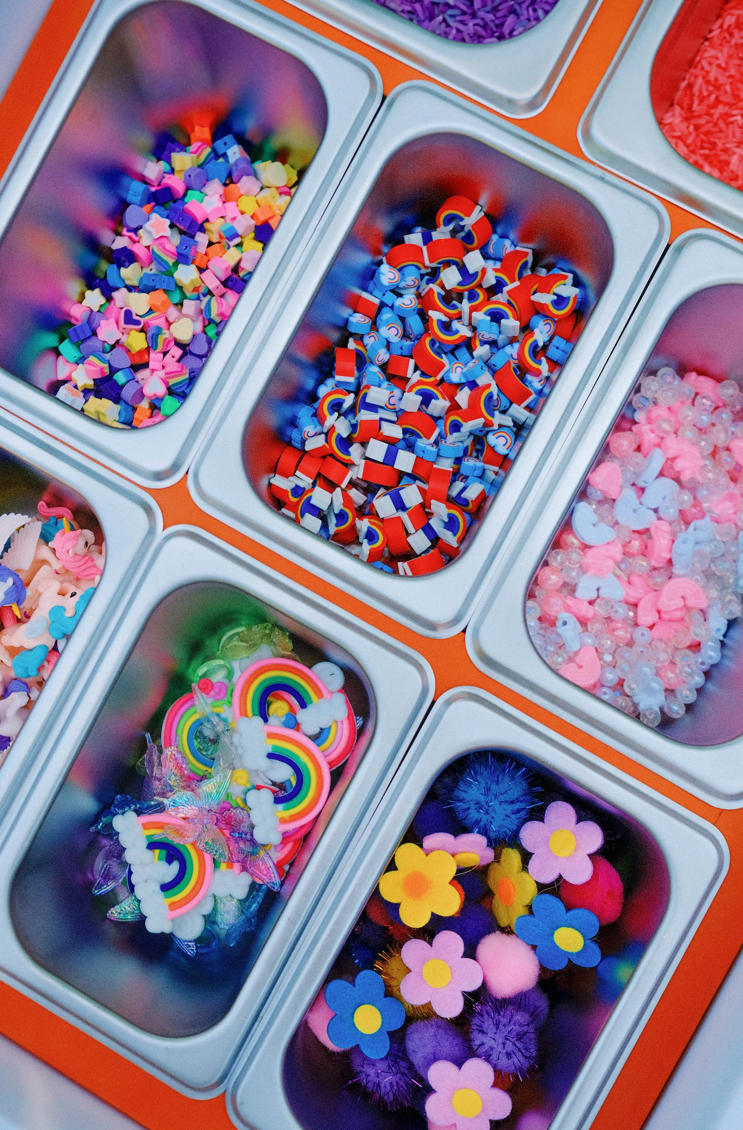 Sensory Mix ins for dough jars. You can customise themes. 