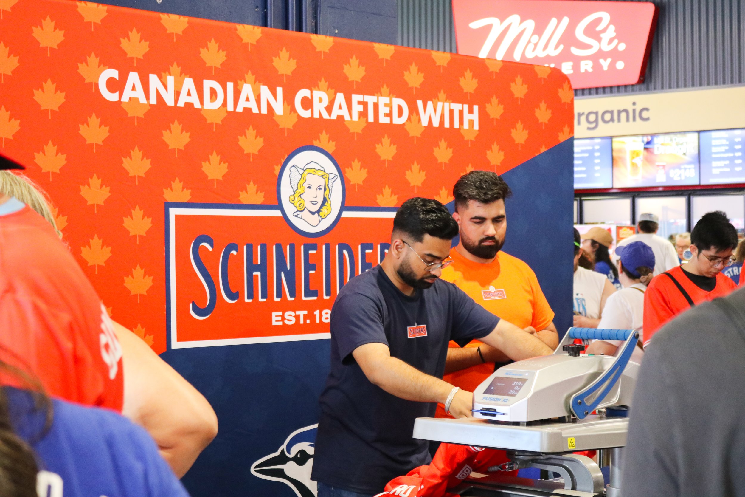 Schneiders x Toronto Blue Jays Canada Day Activation