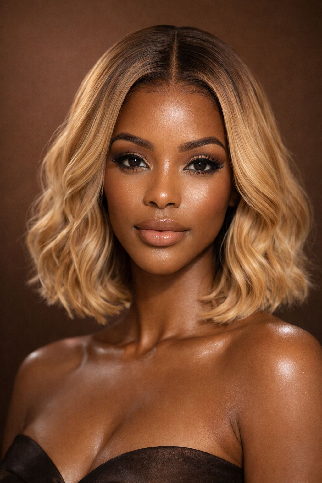 The Golden Luxe Bob