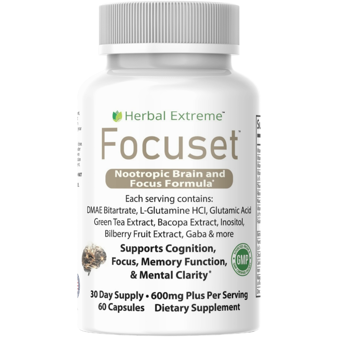 Focuset - Nootropic Brain and Focus Formula